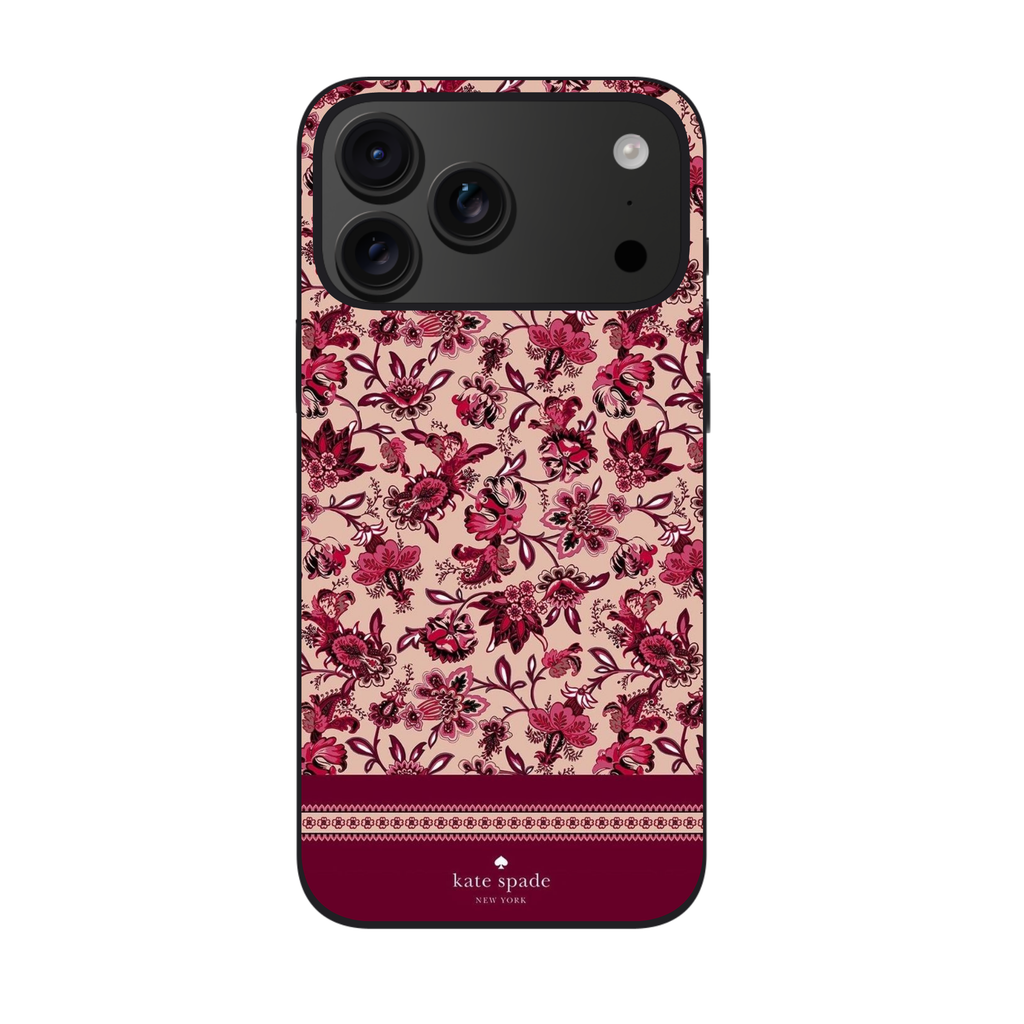 Kate Spade Phone Case For iPhone Samsung Galaxy Pixel - Kate Spade Summery Desert Flower Pattern