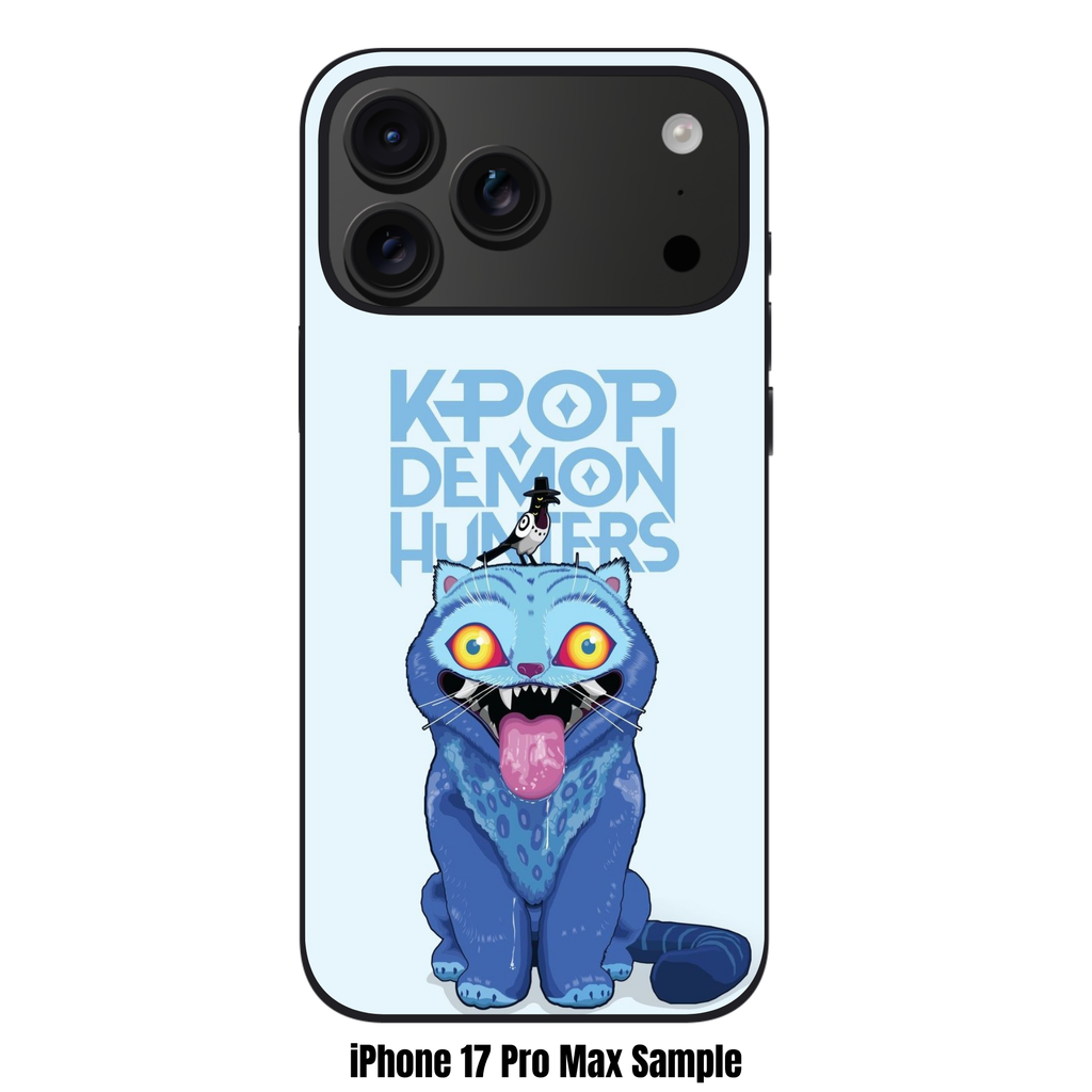 KPop Demon Hunters Derpy Phone Case For iPhone Samsung Galaxy Pixel -  Derpy And Sussie Wordmark On Light Blue Background