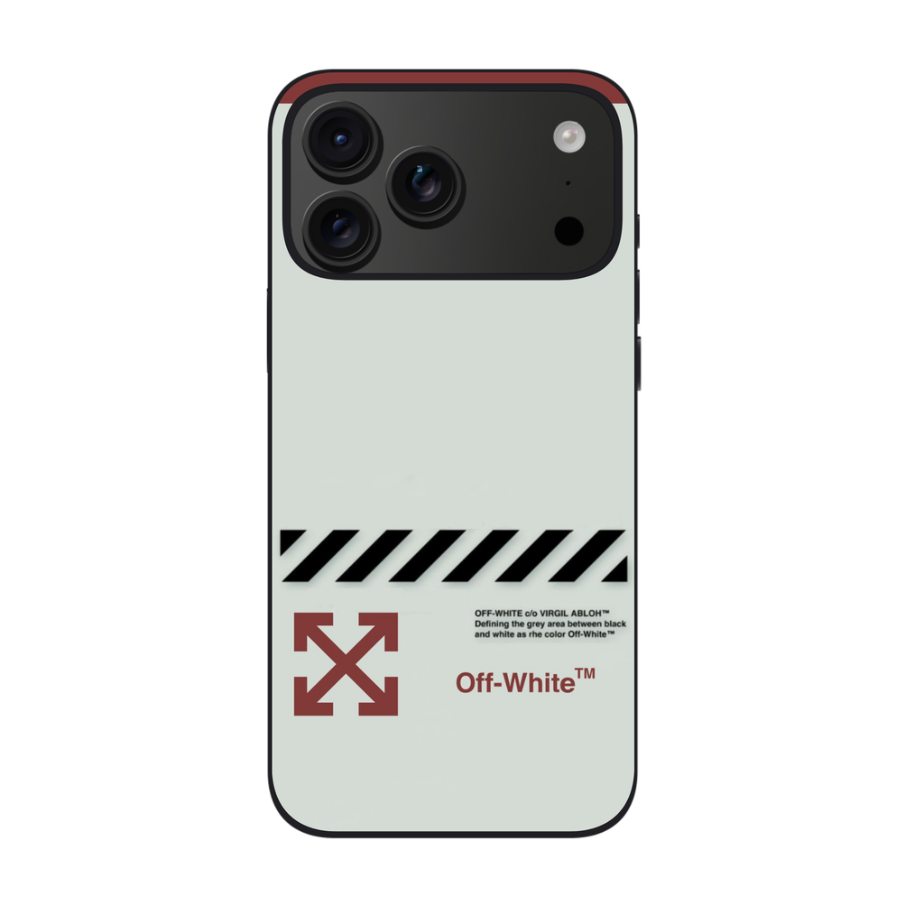 Off White Phone Case For iPhone Samsung Galaxy Pixel - Off White The Industrial Philosophy Poster