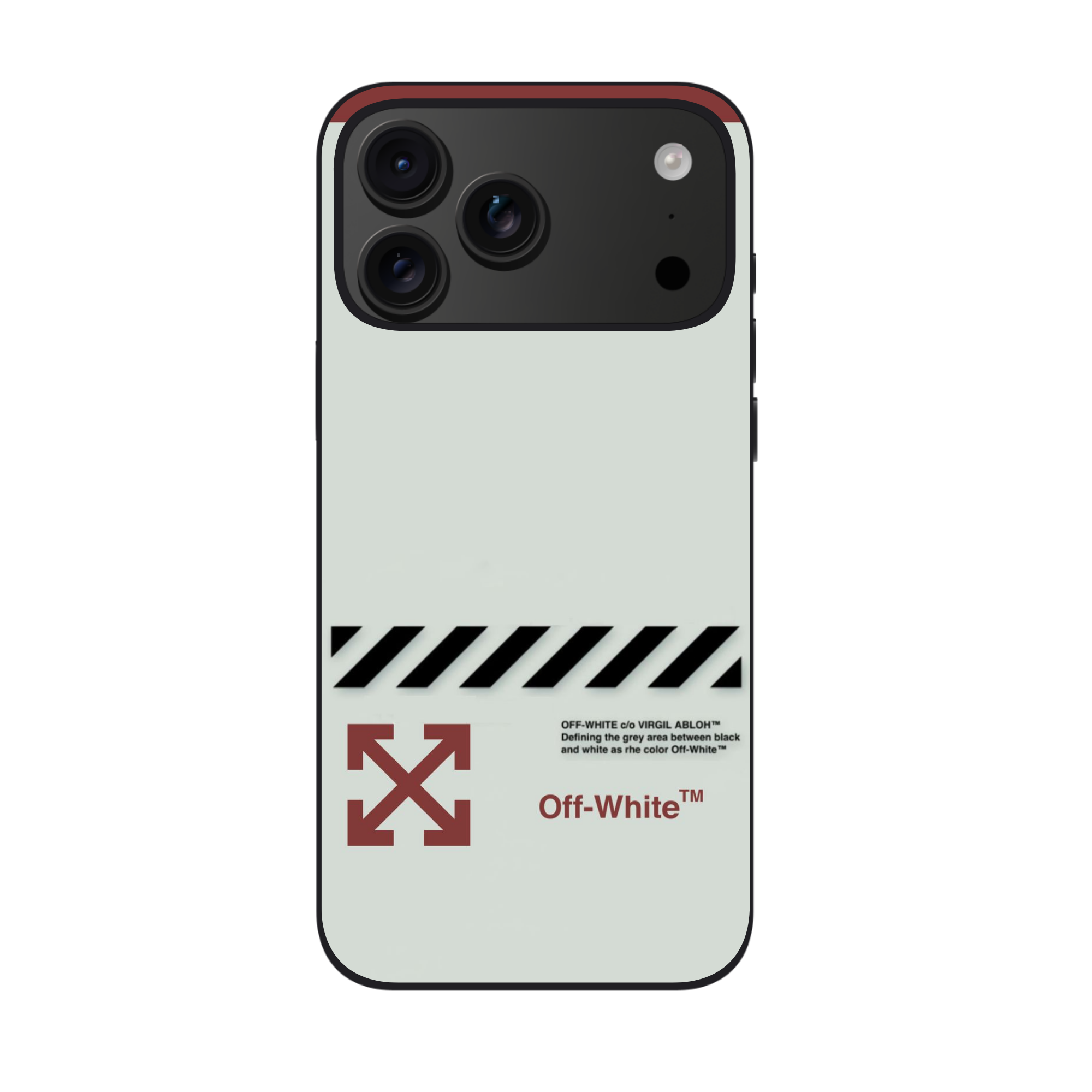 Off White Phone Case For iPhone Samsung Galaxy Pixel - Off White The Industrial Philosophy Poster