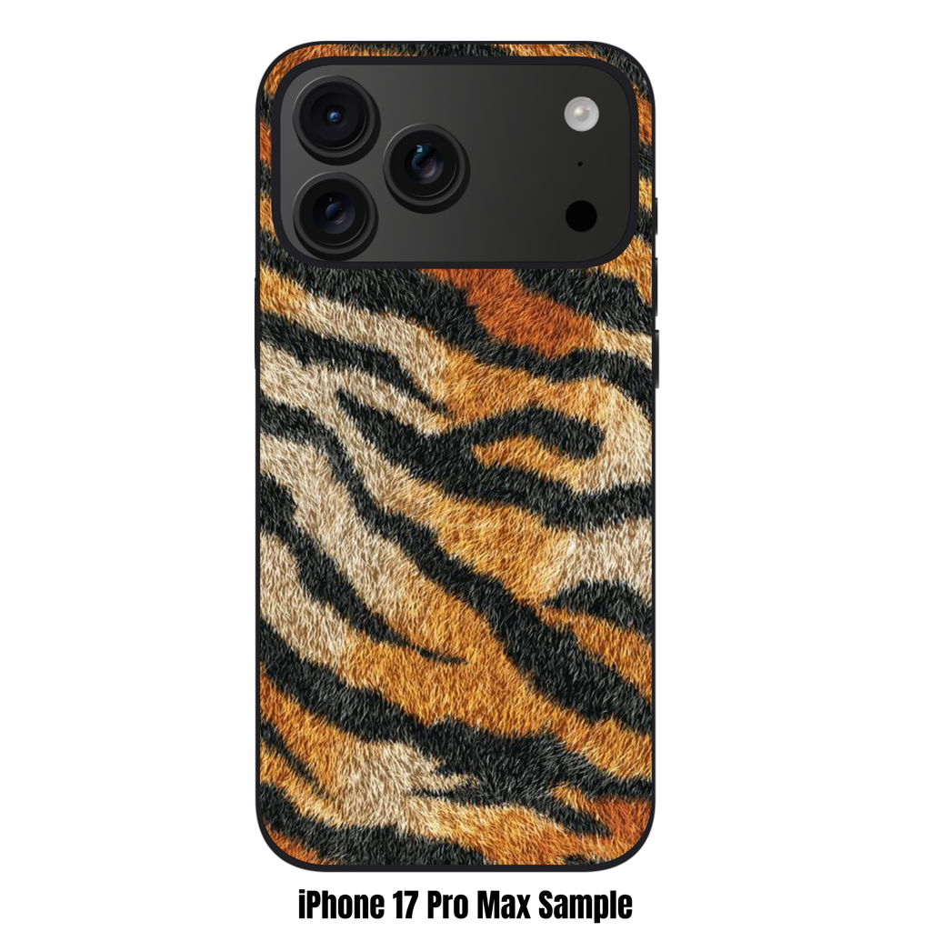 Animal Fur Pattern Phone Case For iPhone Samsung Galaxy Pixel - Tiger Stripe Print Pattern