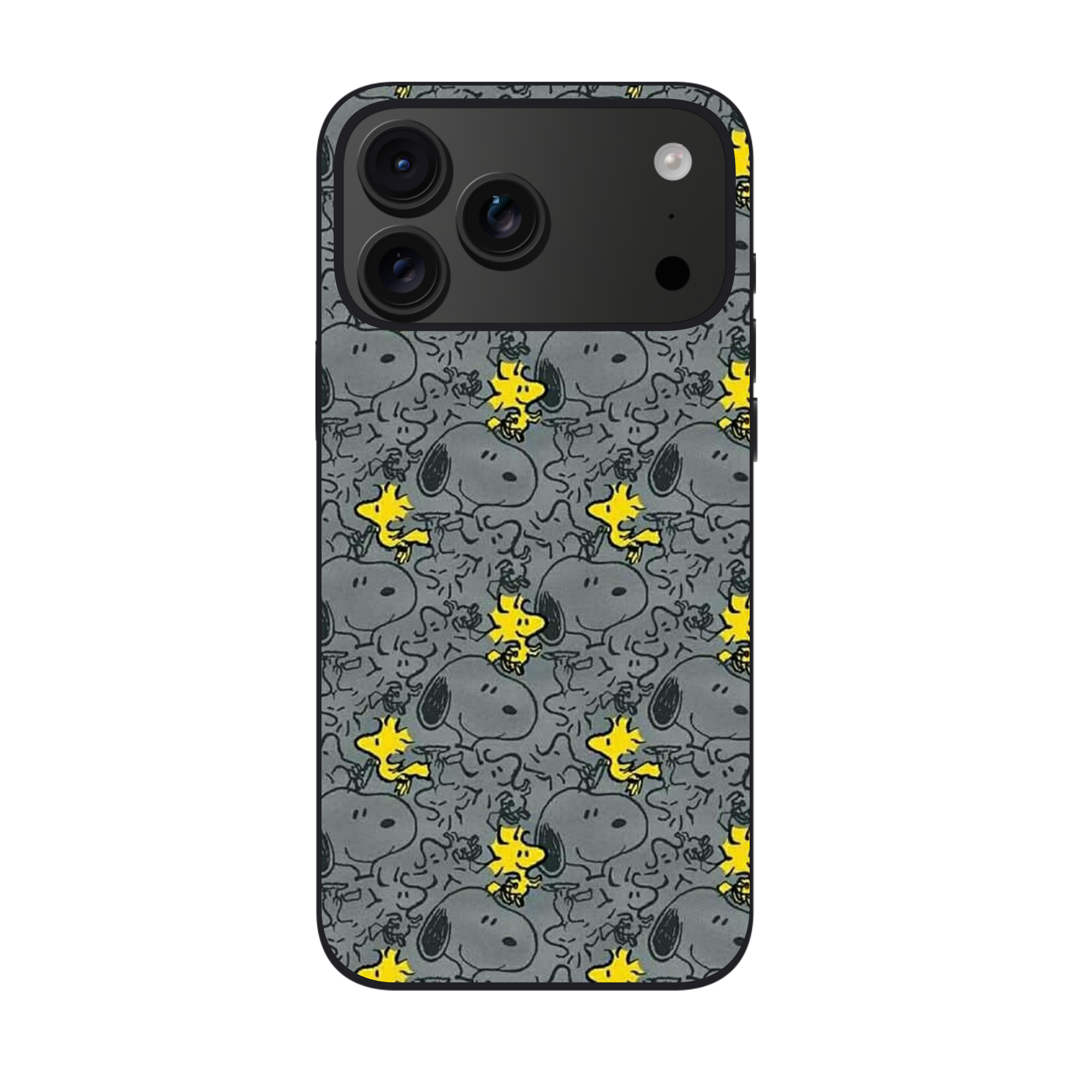 Peanuts Snoopy Phone Case For iPhone Samsung Galaxy Pixel - Peanuts Snoopy And Woodstock Shadow Pals Pattern
