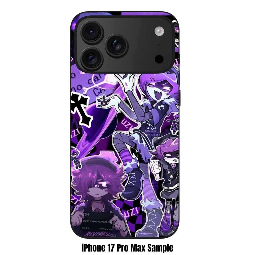 Murder Drones Uzi Phone Case For iPhone Samsung Galaxy Pixel - Uzi Doorman Collage