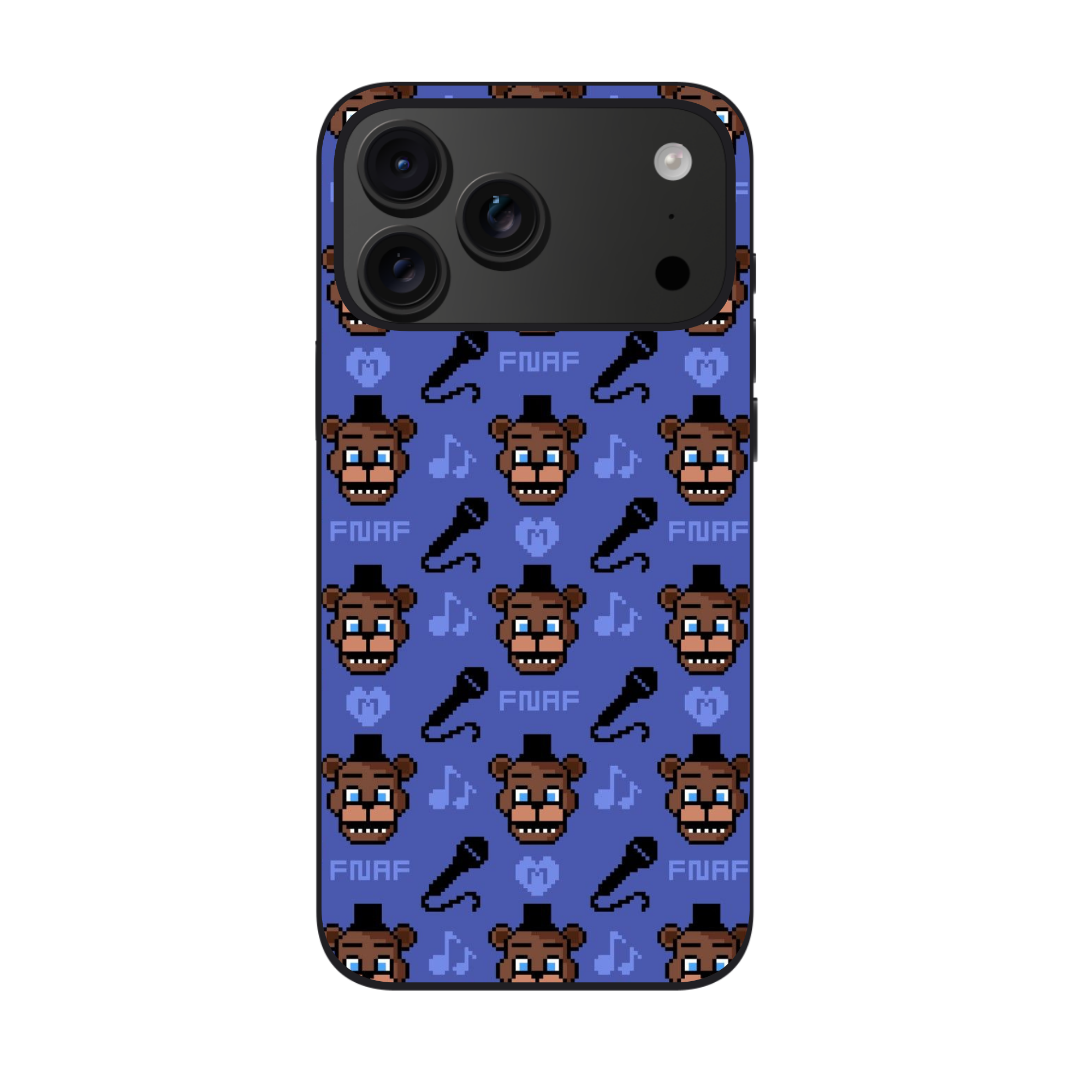 Five Nights At Freddys Freddy Phone Case For iPhone Samsung Galaxy Pixel - Freddy Pixel Art Poster