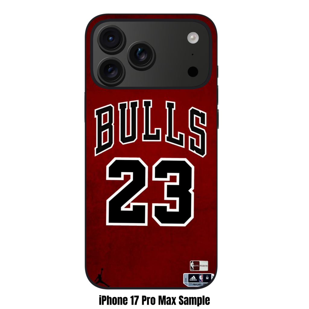 NBA Chicago Bulls Phone Case For iPhone Samsung Galaxy Pixel - Chicago Bulls Michael Jordan Jersey Poster
