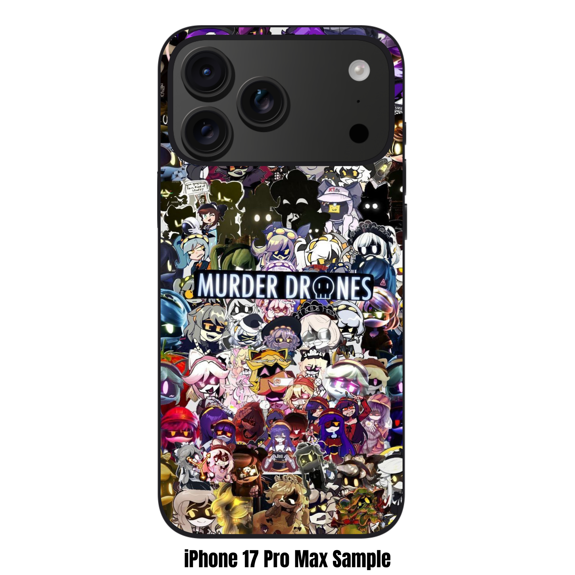 Murder Drones Phone Case For iPhone Samsung Galaxy Pixel - Ultimate Characters Mosai Art