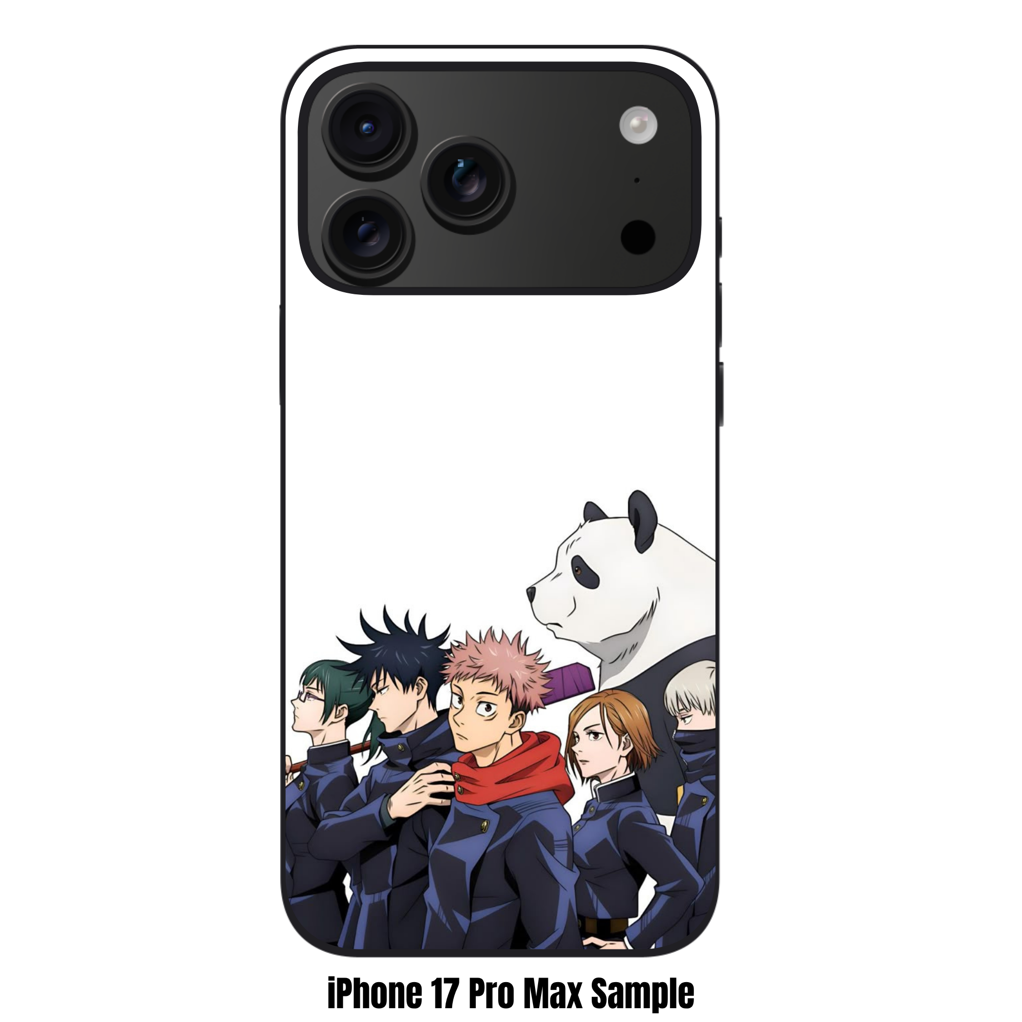Jujutsu Kaisen Phone Case For iPhone Samsung Galaxy Pixel - Jujutsu Kaisen Tokyo High Students Team On White Background
