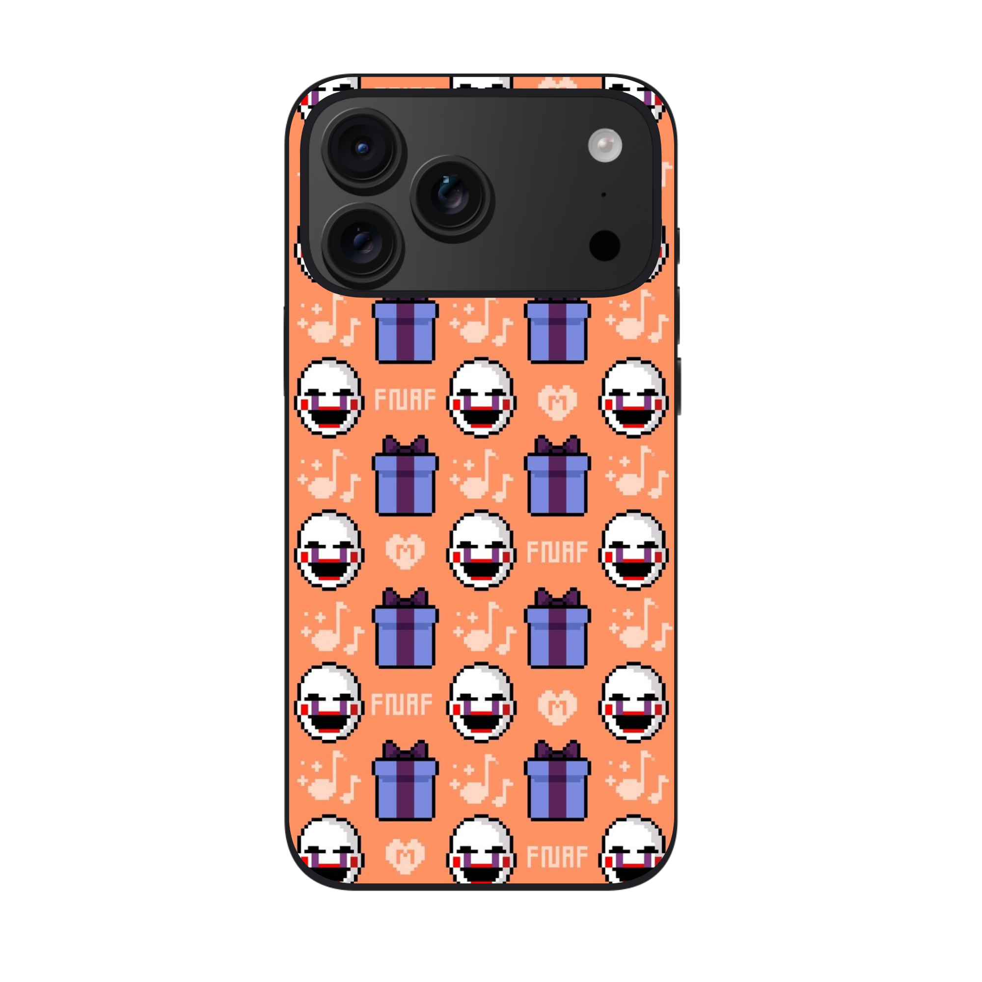 Five Nights At Freddys Marionette Phone Case For iPhone Samsung Galaxy Pixel - Marionette Pixel Art Poster