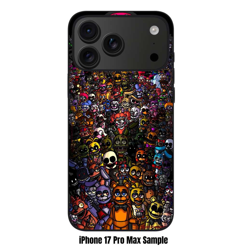 Five Nights At Freddys Phone Case For iPhone Samsung Galaxy Pixel - All Characters Collage