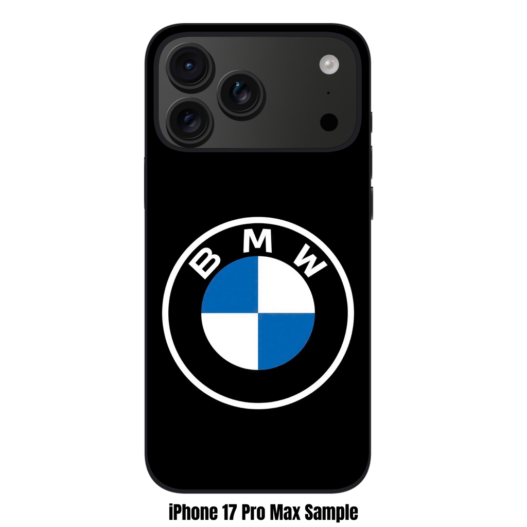 BMW Phone Case For iPhone Samsung Galaxy Pixel - BMW Logo On Black Background