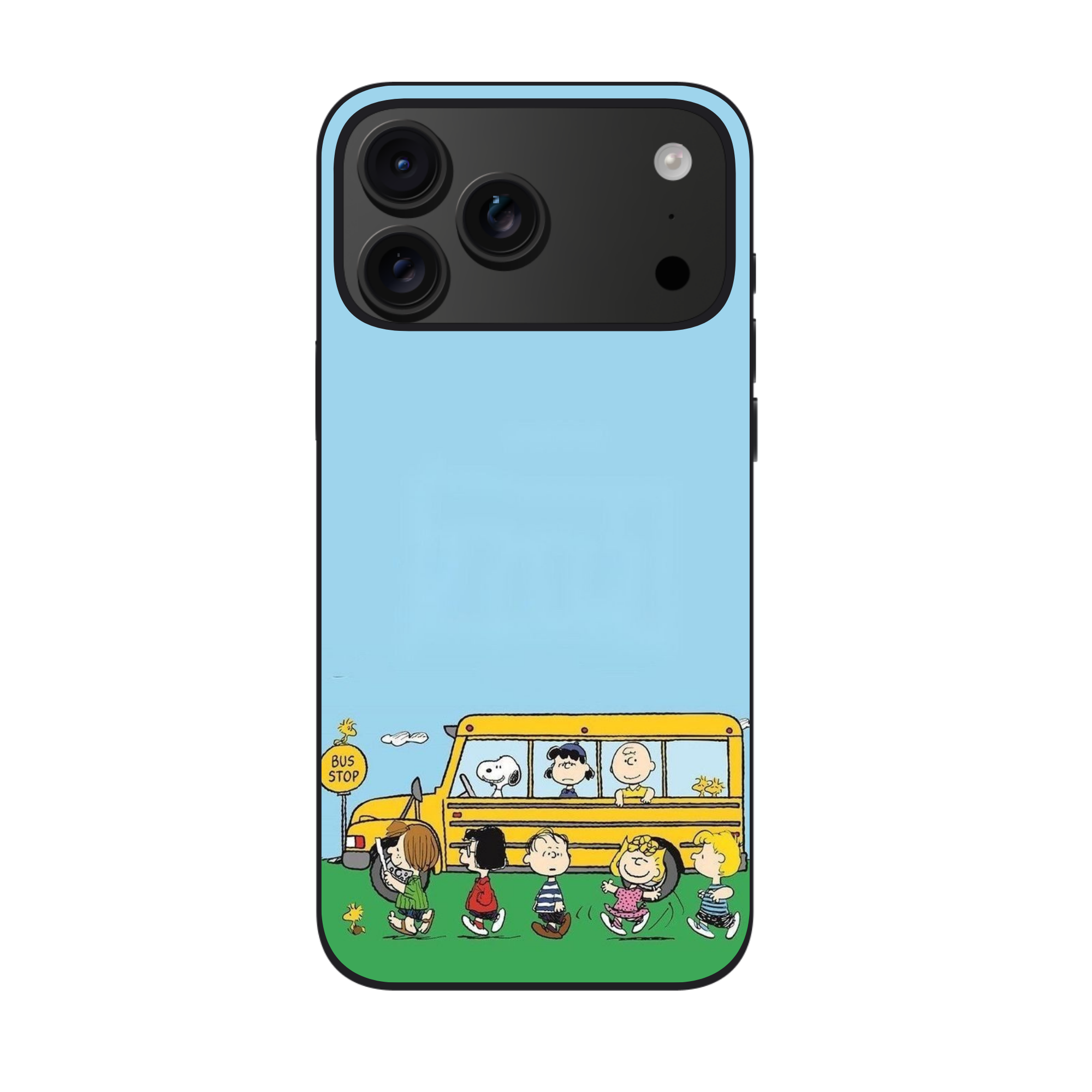 Peanuts Snoopy Phone Case For iPhone Samsung Galaxy Pixel - Peanuts Snoopy And Friends Back To School Poster