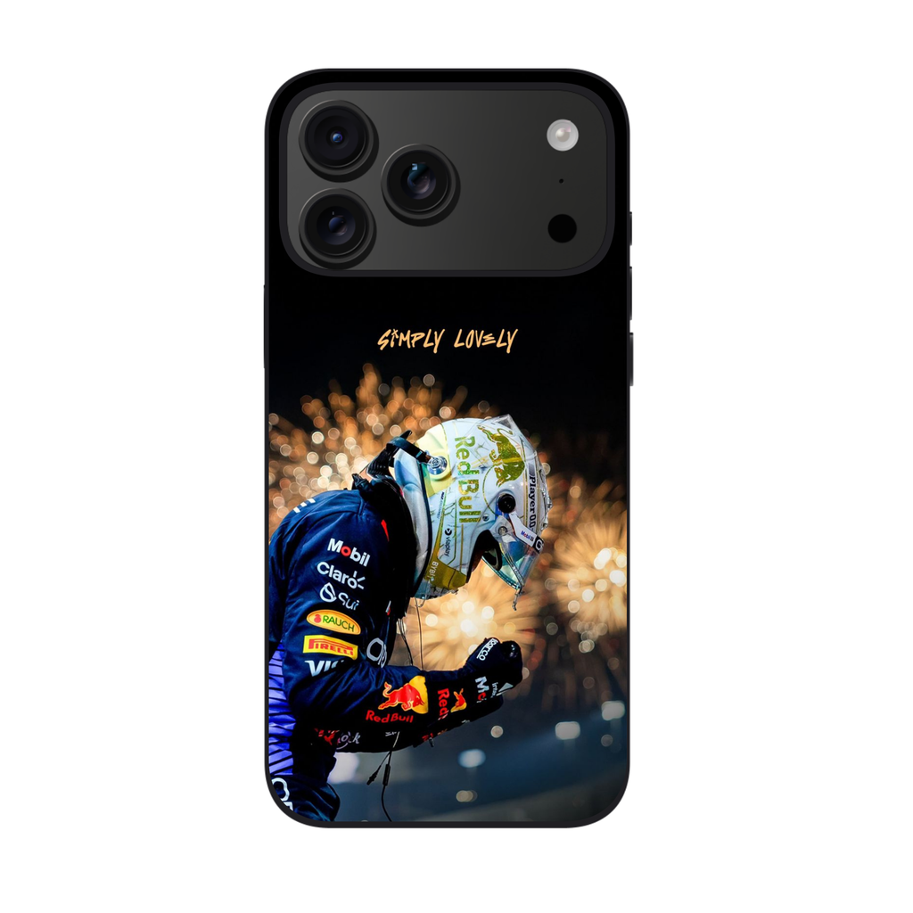 F1 Formula 1 Max Verstappen Phone Case For iPhone Samsung Galaxy Pixel - Max Verstappen Simply Lovely Victory Poster