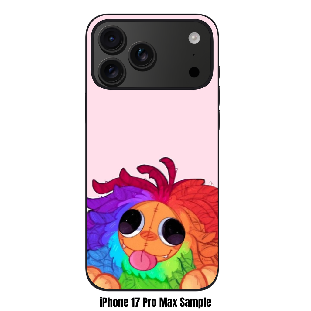Poppy Playtime Yarnaby Phone Case For iPhone Samsung Galaxy Pixel - Yarnaby On Pink Background Wallpaper