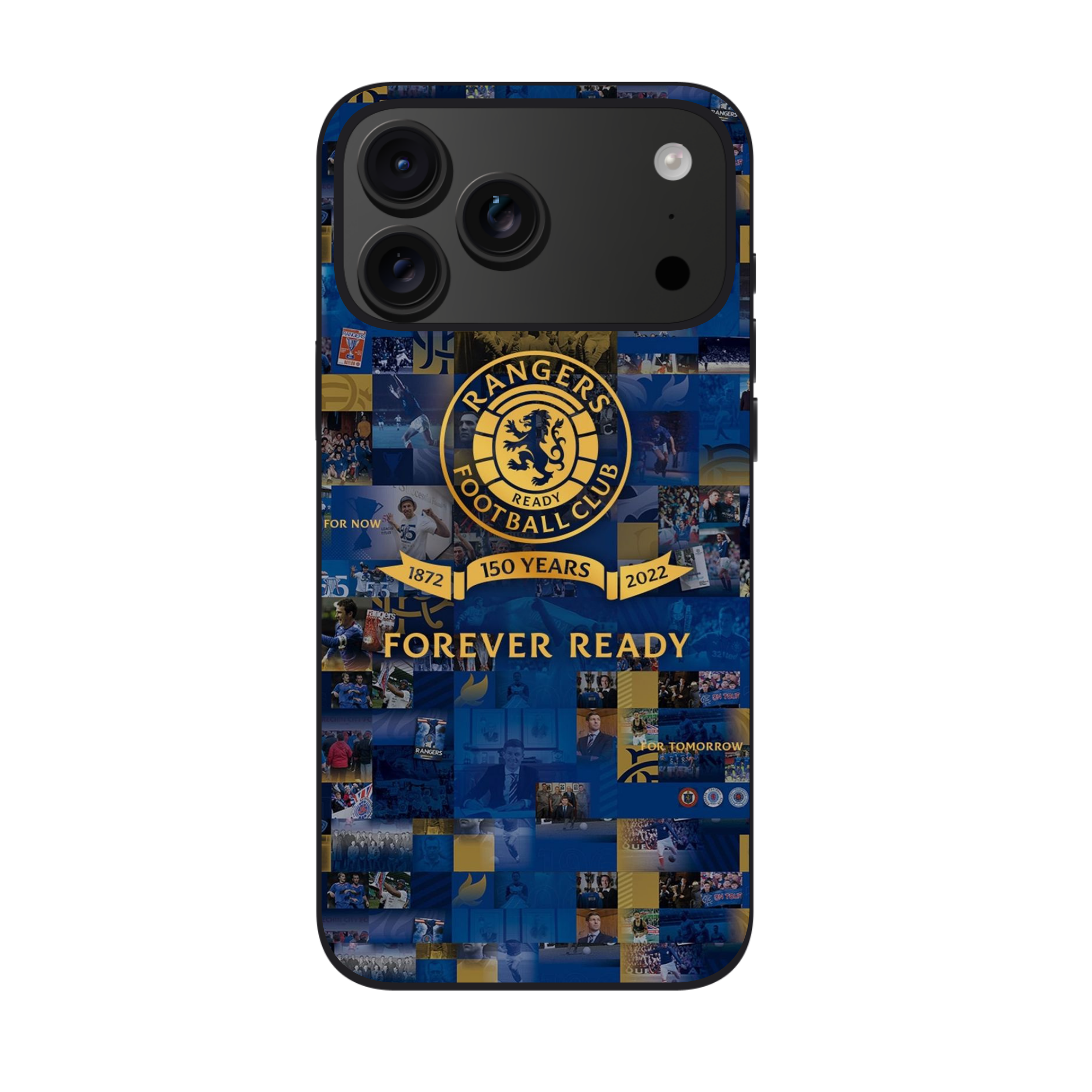 Rangers FC Phone Case For iPhone Samsung Galaxy Pixel -  Rangers FC 150 Years Anniversary Heritage Collage Art