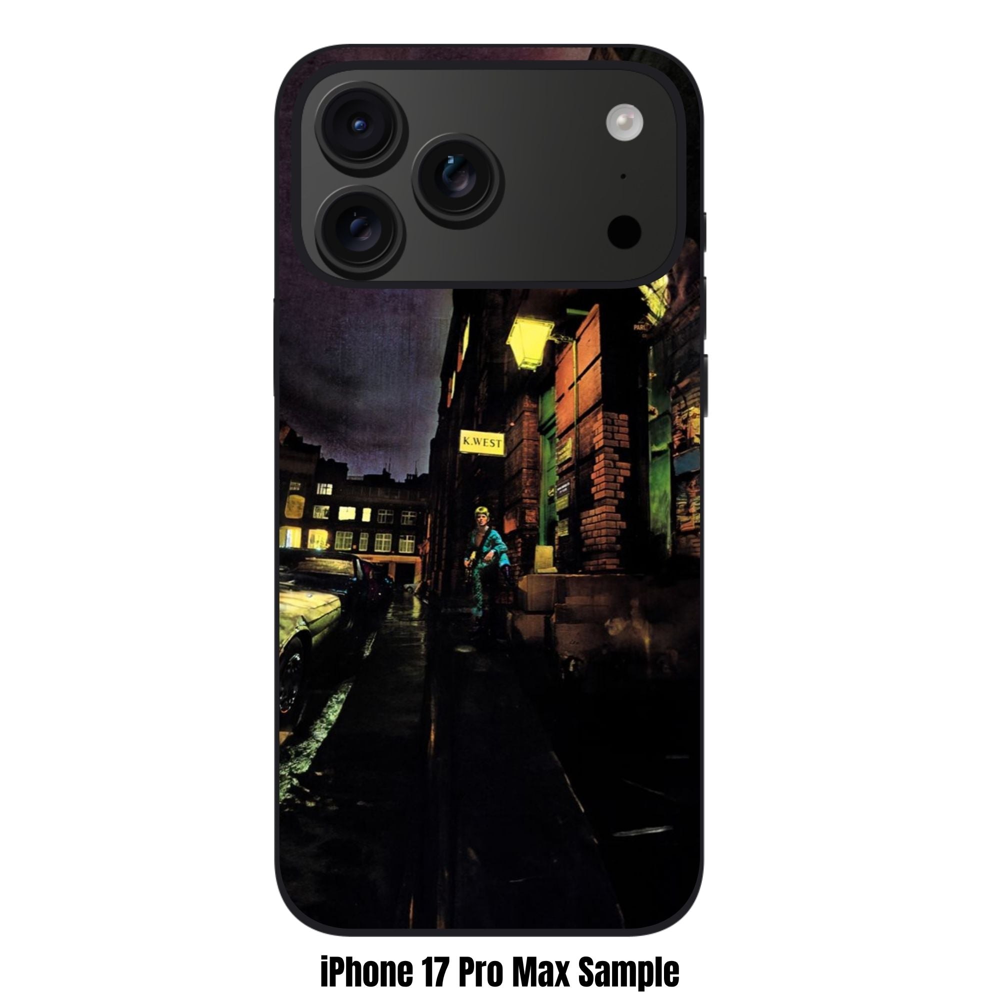 David Bowie Phone Case For iPhone Samsung Galaxy Pixel - David Bowie The Rise And Fall Of Ziggy Stardust Album Cover Art
