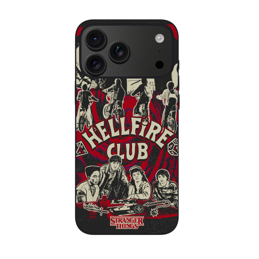 Stranger Things Phone Case For iPhone Samsung Galaxy Pixel - Stranger Things Hellfire Club Evolution Poster