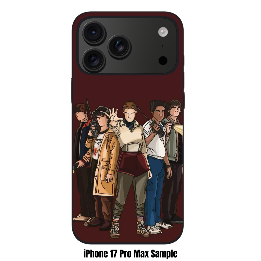 Stranger Things Phone Case For iPhone Samsung Galaxy Pixel - Stranger Things Season 5 Hawkins Heroes Art