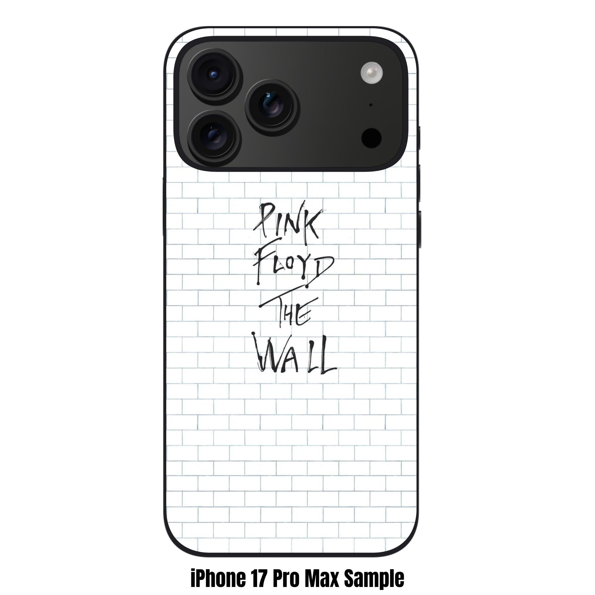 Pink Floyd Phone Case For iPhone Samsung Galaxy Pixel - Pink Floyd The Wall Album Cover Poster In White Brick Background