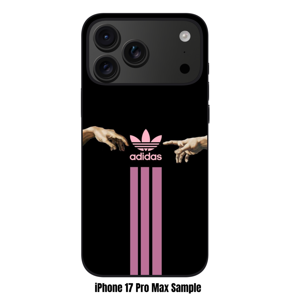 Adidas Phone Case For iPhone Samsung Galaxy Pixel - Adidas Trefoil Logo And Hands Aesthetic Poster