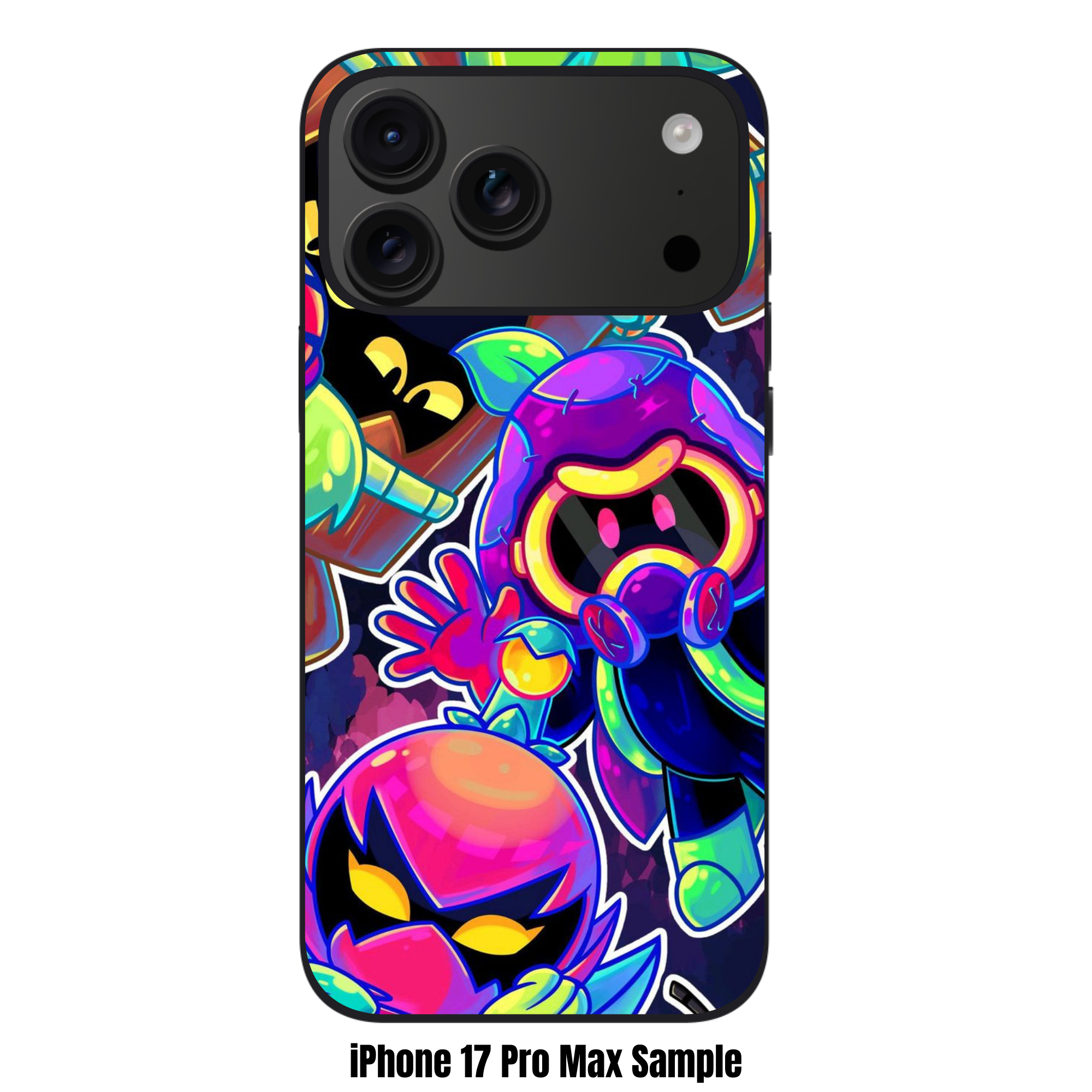 Brawl Stars Phone Case For iPhone Samsung Galaxy Pixel - Cordelius Lily And Trunk On Multi Color Background