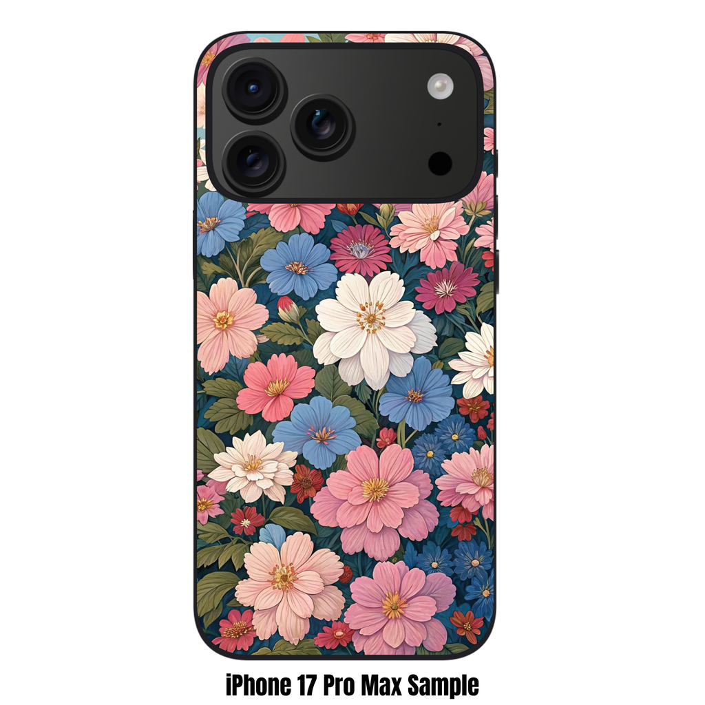 Floral Pattern Phone Case For iPhone Samsung Galaxy Pixel - Vibrant Colorful Wildflower Botanical Floral Pattern
