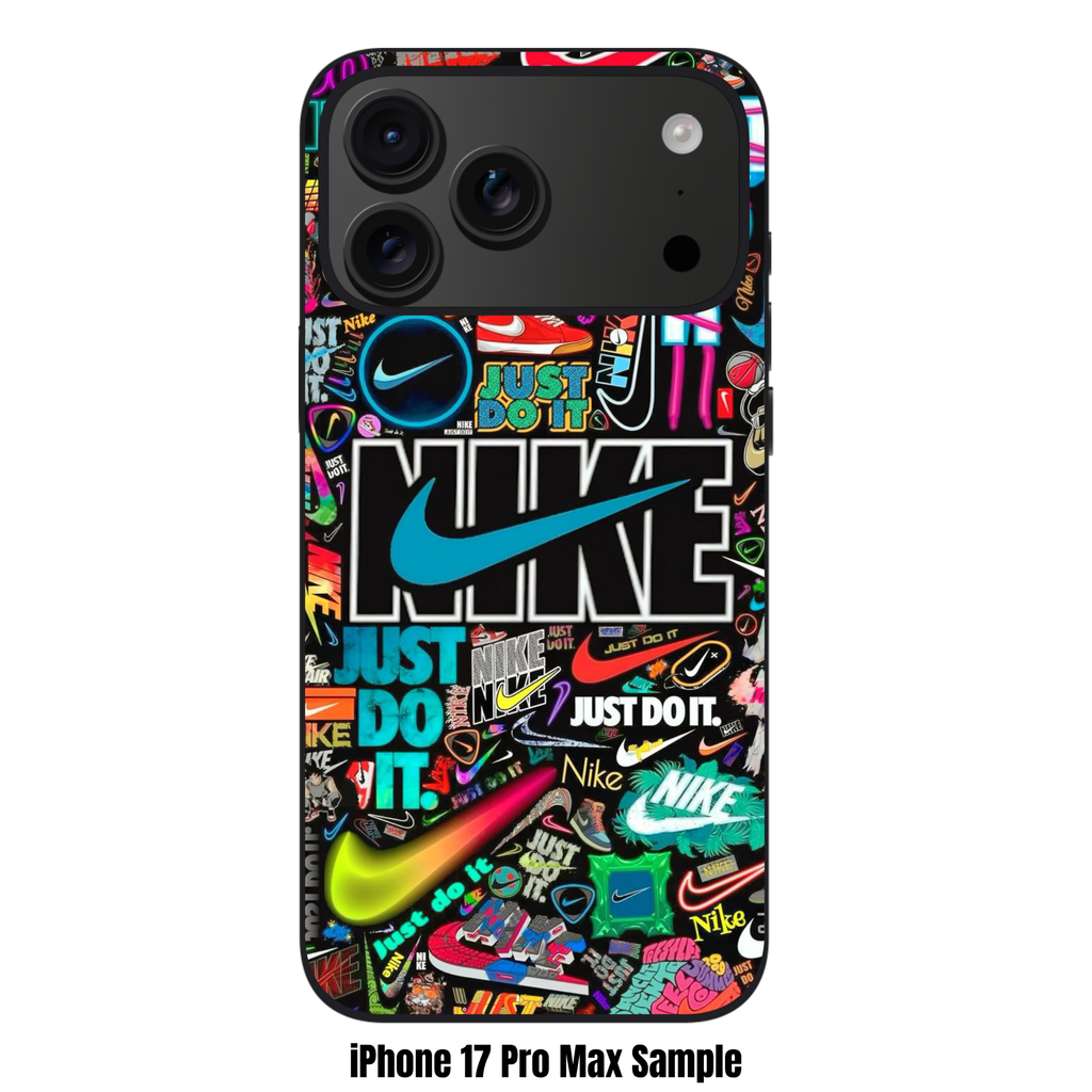 Nike Phone Case For iPhone Samsung Galaxy Pixel - Nike Graffiti Collage Art
