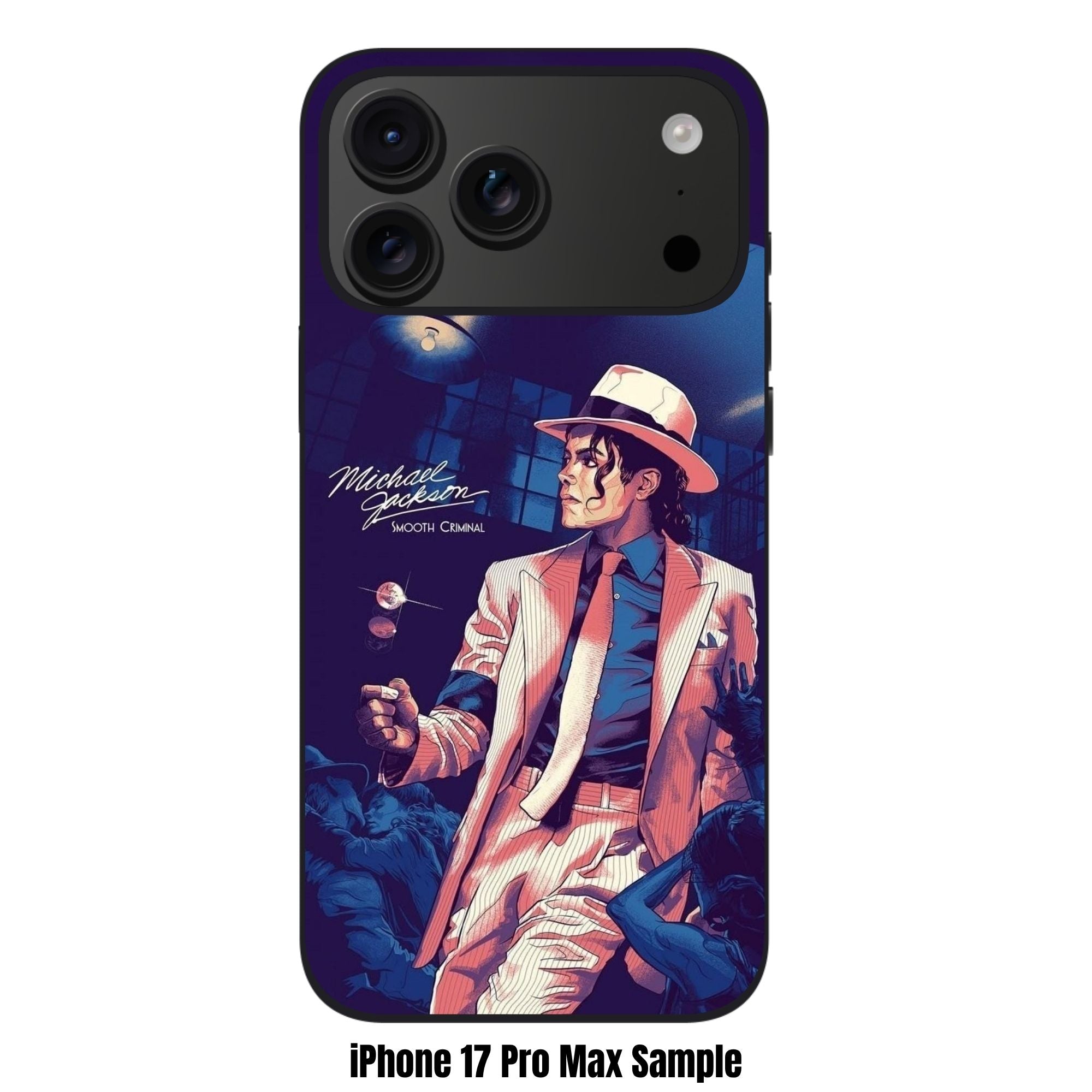 Michael Jackson Phone Case For iPhone Samsung Galaxy Pixel - Michael Jackson Smooth Criminal Illustration