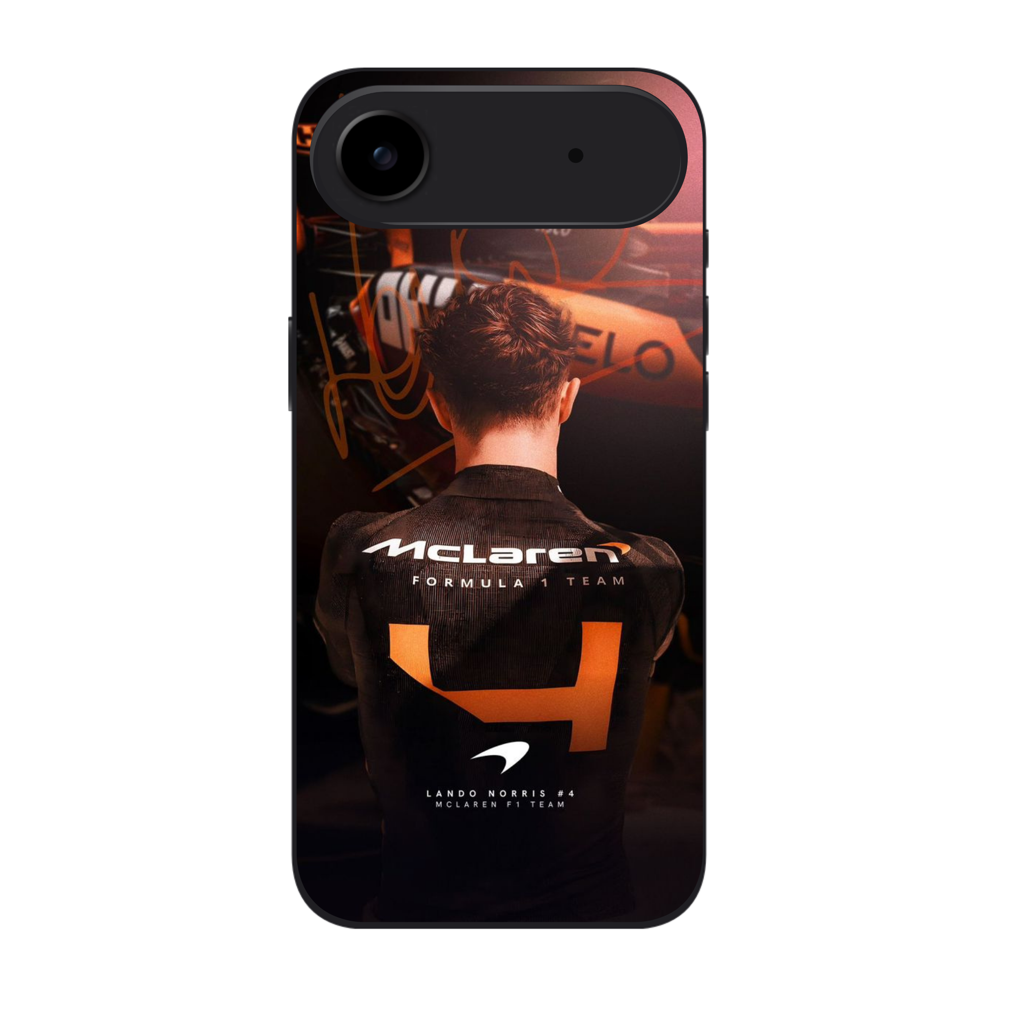 F1 Formula 1 Lando Norris Phone Case For iPhone Samsung Galaxy Pixel - Lando Norris Champion Behind The Wheel Poster