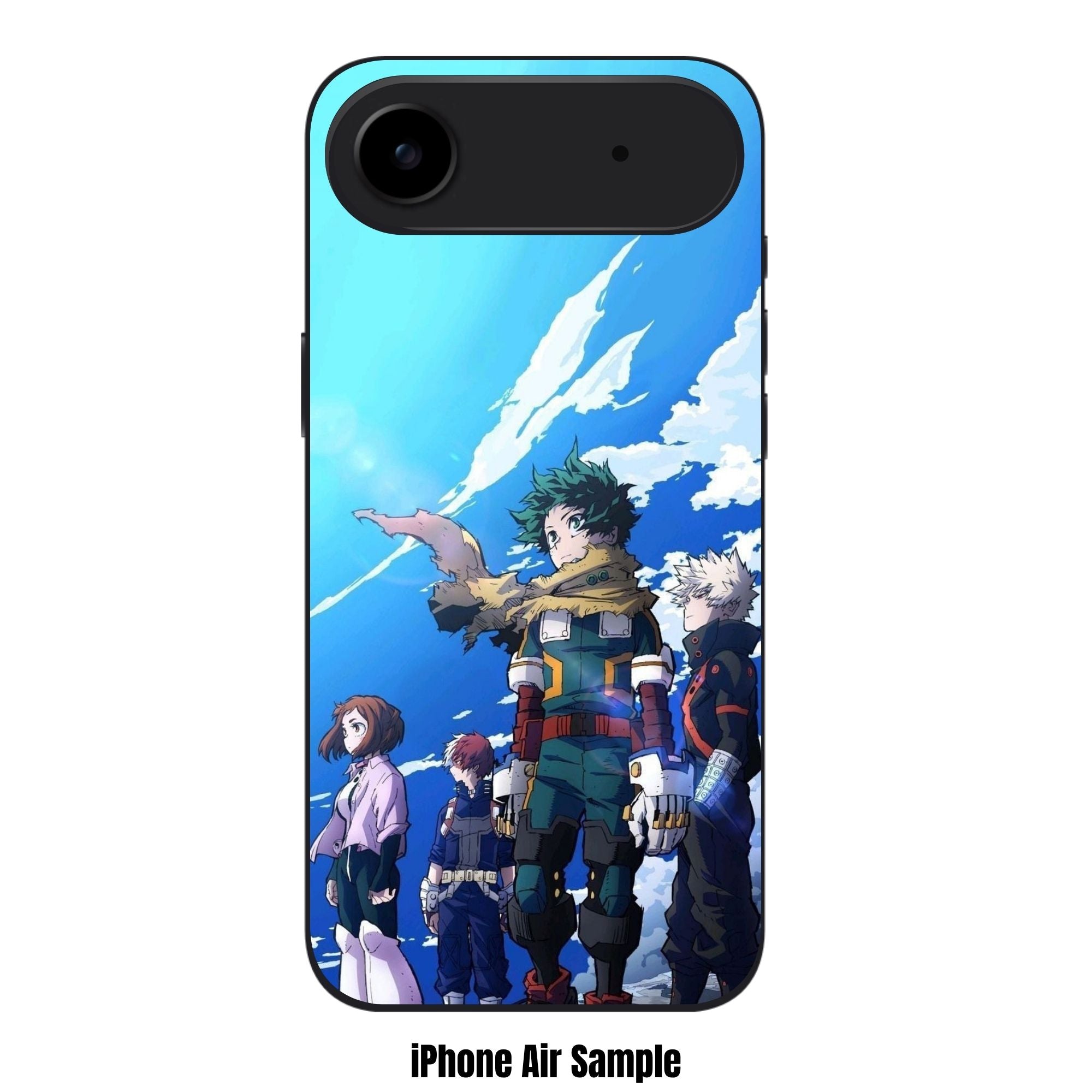 My Hero Academia Phone Case For iPhone Samsung Galaxy Pixel - My Hero Academia Heroes Under Bright Blue Sky