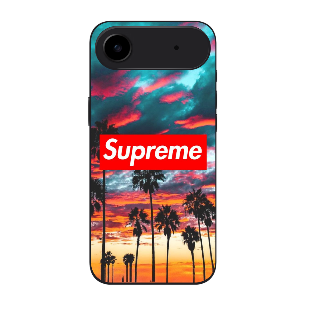 Supreme Phone Case For iPhone Samsung Galaxy Pixel - Supreme Sunset Beach Poster