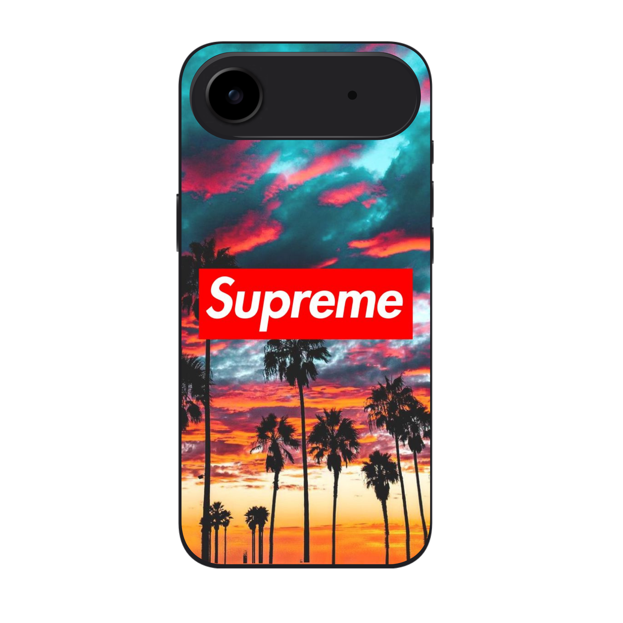 Supreme Phone Case For iPhone Samsung Galaxy Pixel - Supreme Sunset Beach Poster