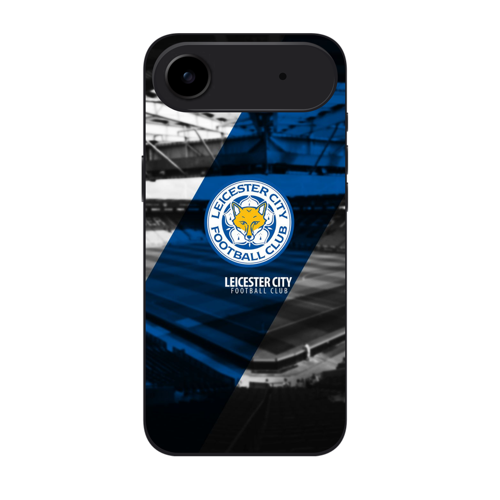 Leicester City FC Phone Case For iPhone Samsung Galaxy Pixel - Leicester City FC Crest On Stadium Background