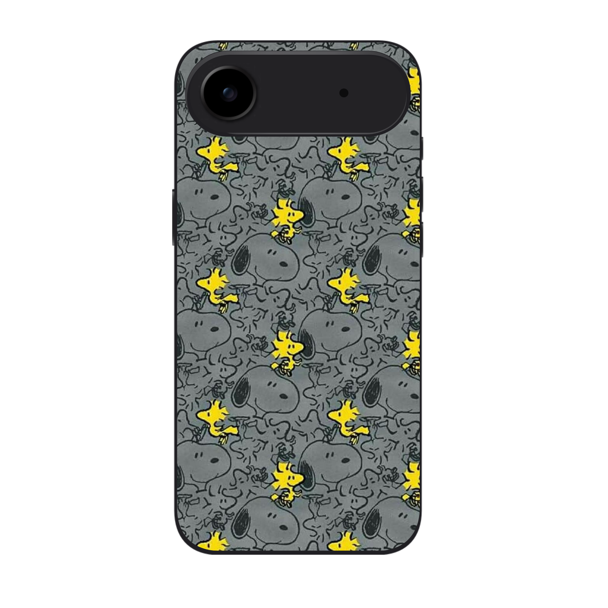 Peanuts Snoopy Phone Case For iPhone Samsung Galaxy Pixel - Peanuts Snoopy And Woodstock Shadow Pals Pattern