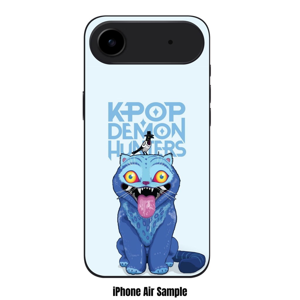 KPop Demon Hunters Derpy Phone Case For iPhone Samsung Galaxy Pixel -  Derpy And Sussie Wordmark On Light Blue Background