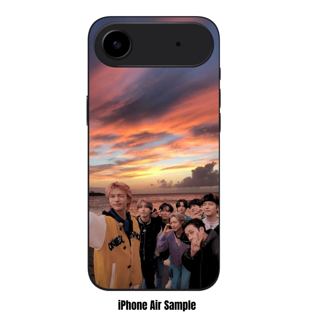Stray Kids Phone Case For iPhone Samsung Galaxy Pixel - Stray Kids Sunset Selfie On The Beach