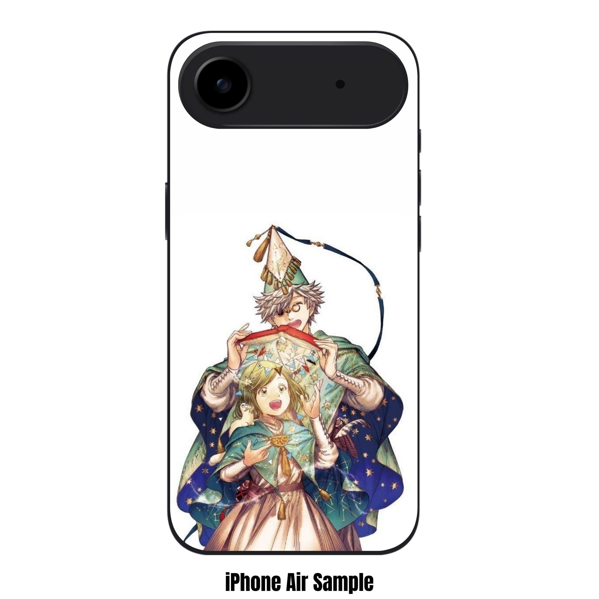 Witch Hat Atelier Phone Case For iPhone Samsung Galaxy Pixel - Qifrey Opening A Glowing Magic Book Over Coco On White Background