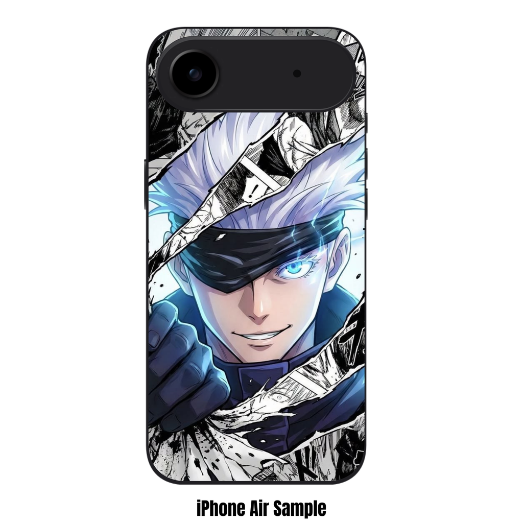 Jujutsu Kaisen Gojo Phone Case For iPhone Samsung Galaxy Pixel - Satoru Gojo Unleashed Six Eyes Manga Collage Poster