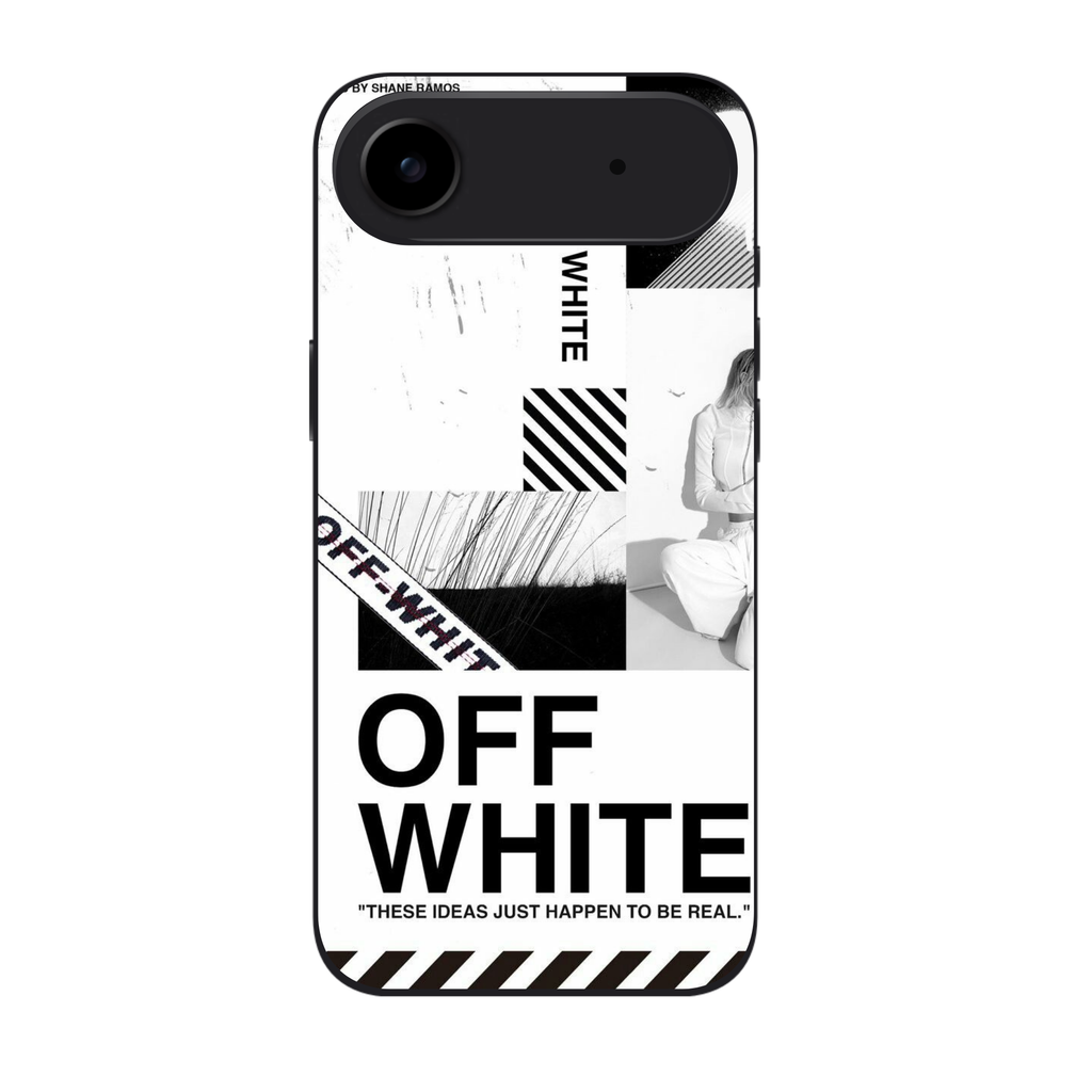 Off White Phone Case For iPhone Samsung Galaxy Pixel - Off White Industrial Collage Art