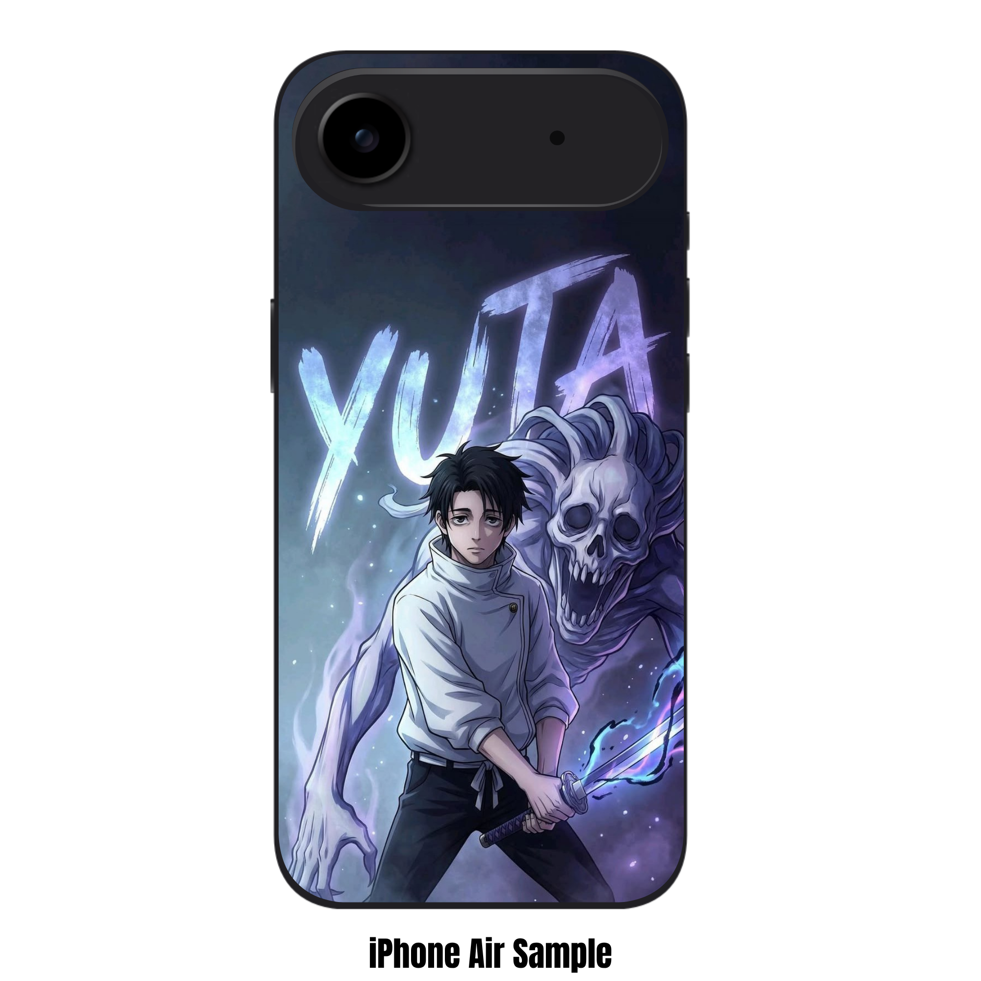 Jujutsu Kaisen Yuta Phone Case For iPhone Samsung Galaxy Pixel - Yuta Okkotsu And Rika Cursed Spirit Queen Art Poster