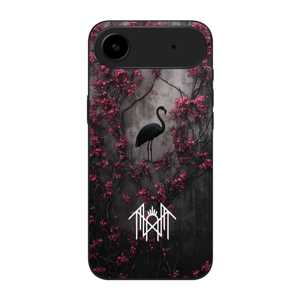 Sleep Token Phone Case For iPhone Samsung Galaxy Pixel - Sleep Token The Black Flamingo On Dark Weathered Stone Wall Background