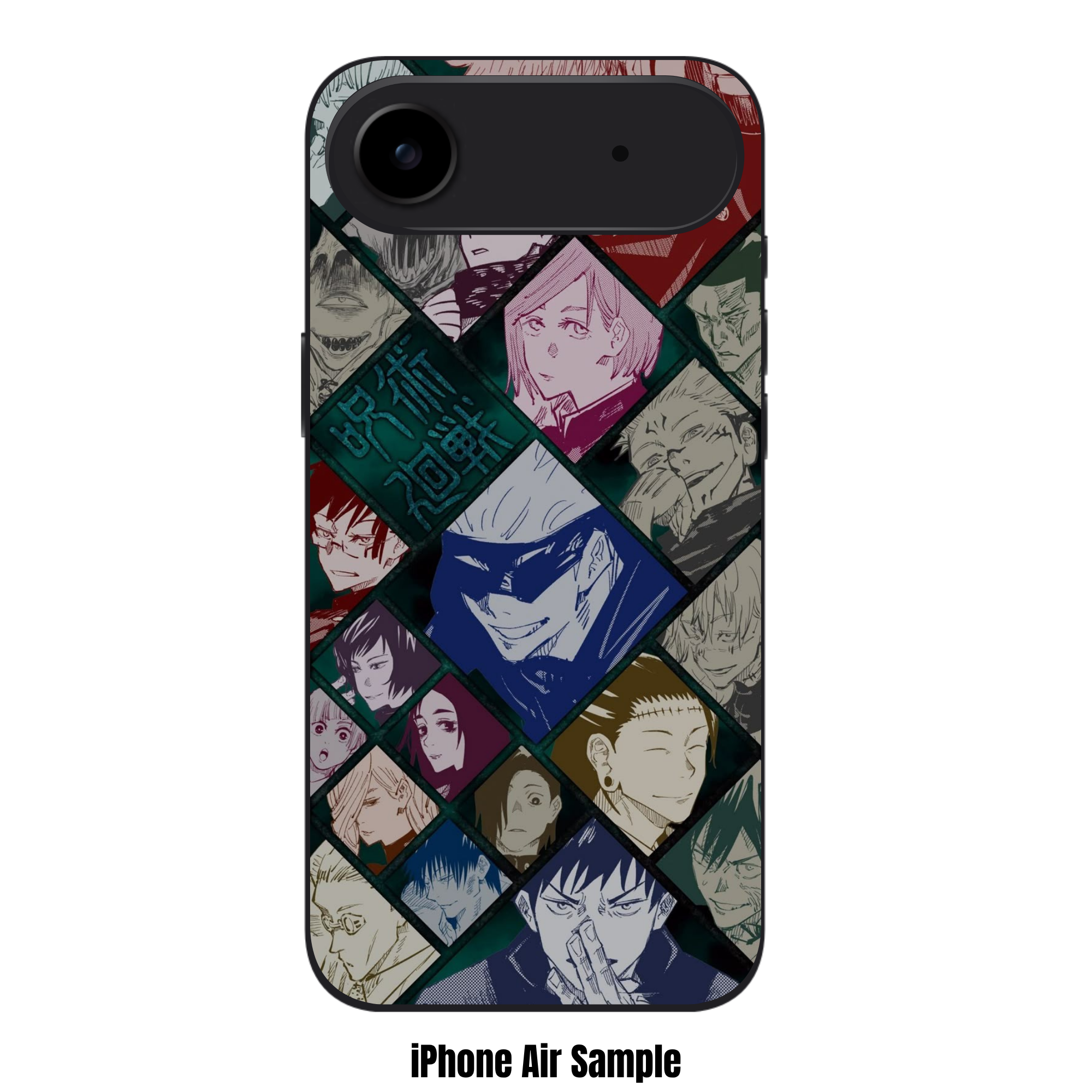Jujutsu Kaisen Phone Case For iPhone Samsung Galaxy Pixel - Jujutsu Kaisen Sorcerer And Curse Collage Art Poster