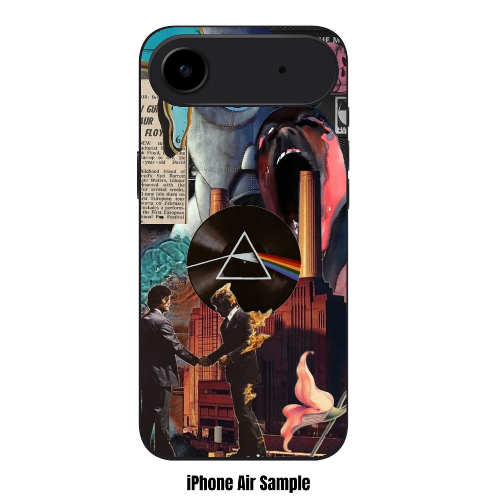Pink Floyd Phone Case For iPhone Samsung Galaxy Pixel - Pink Floyd Album Art Surreal Collage Poster