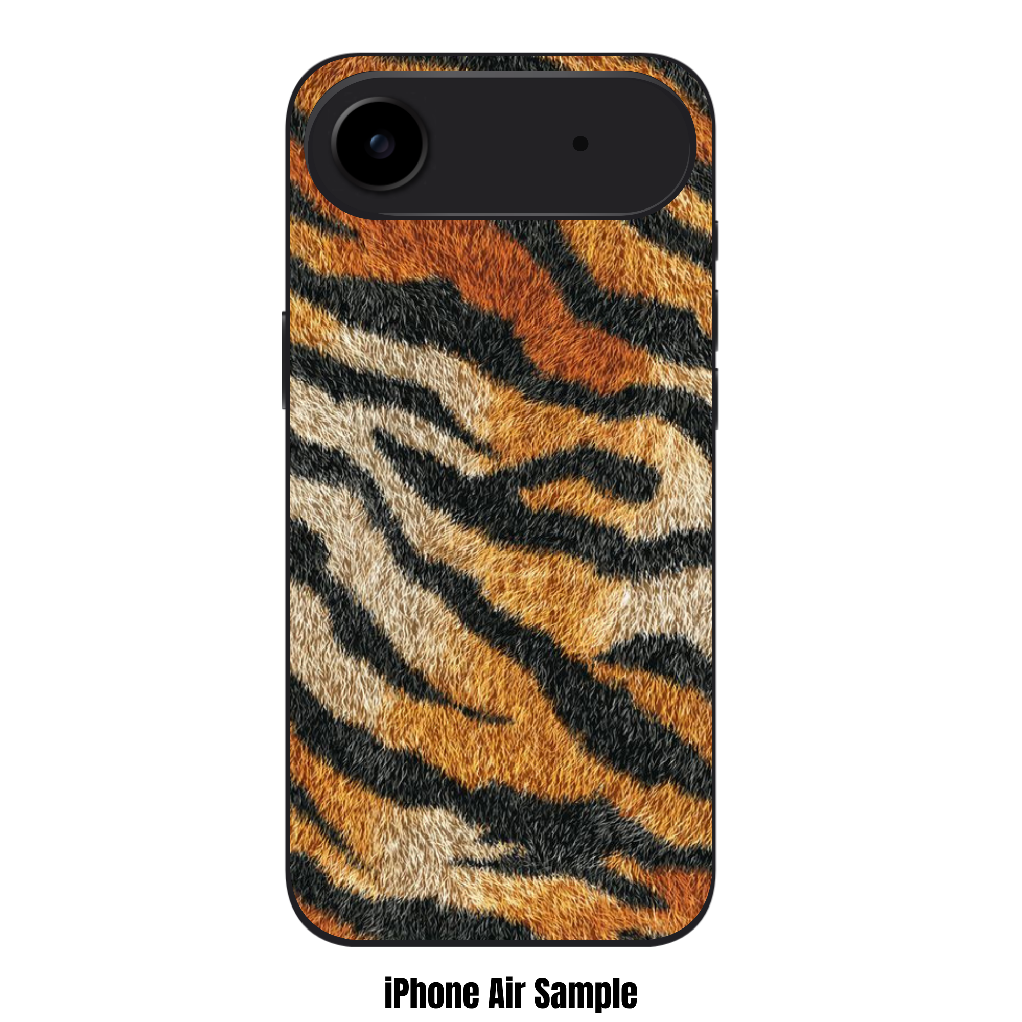 Animal Fur Pattern Phone Case For iPhone Samsung Galaxy Pixel - Tiger Stripe Print Pattern