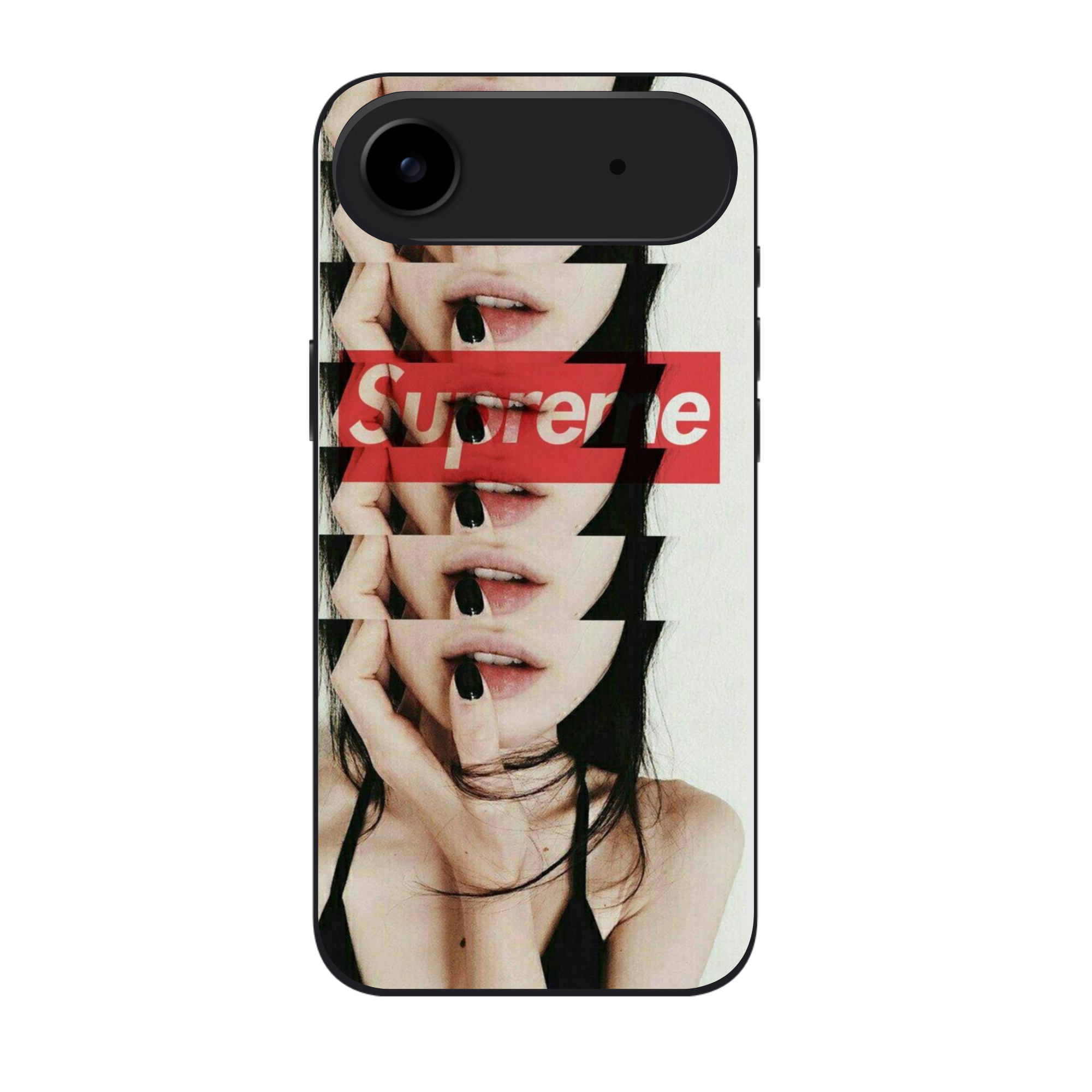 Supreme Phone Case For iPhone Samsung Galaxy Pixel - Supreme Glitch Girl Poster