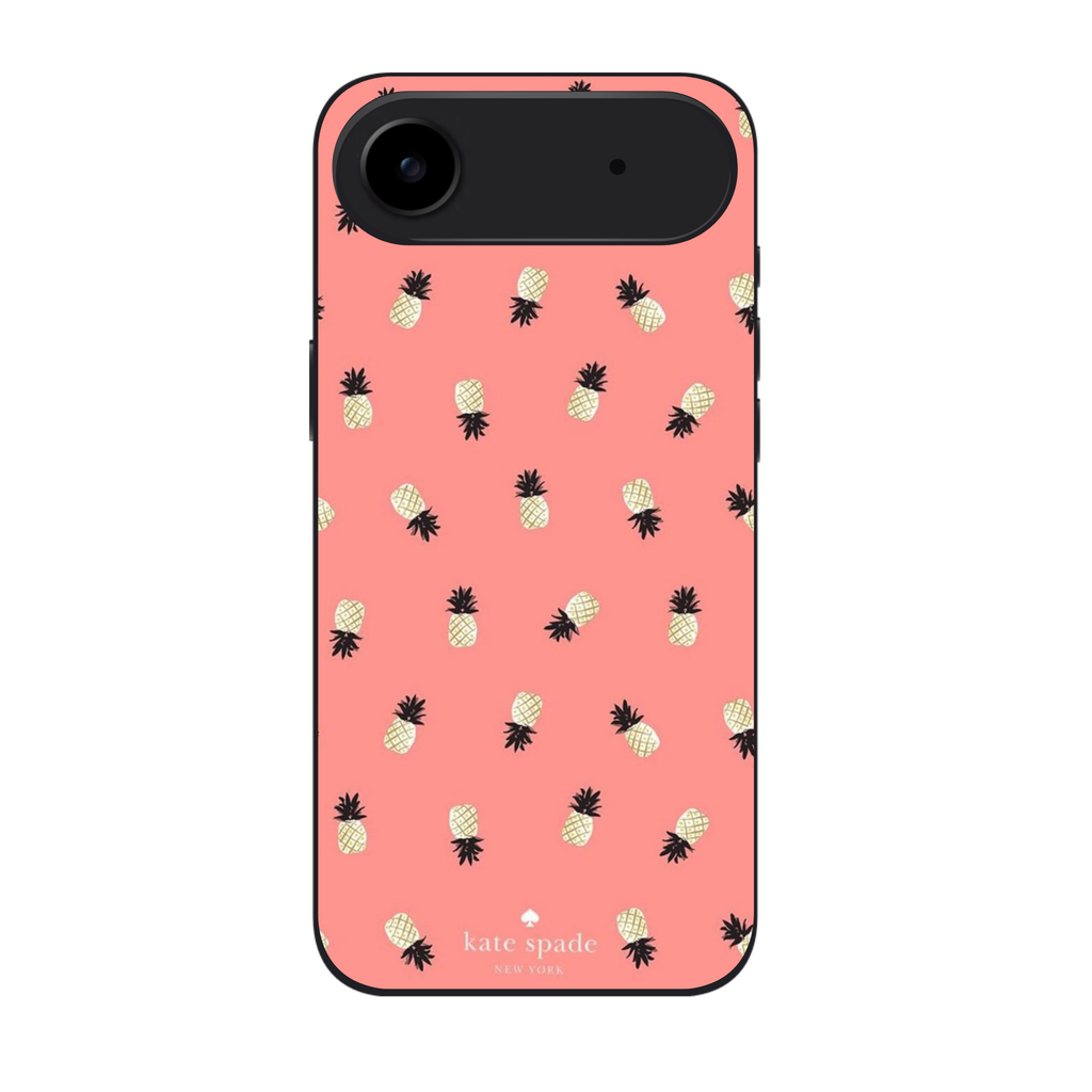 Kate Spade Phone Case For iPhone Samsung Galaxy Pixel - Kate Spade Pineapple Pattern