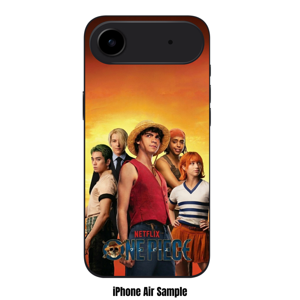 One Piece Live Action Phone Case For iPhone Samsung Galaxy Pixel - One Piece Straw Hat Pirates Full Crew Poster