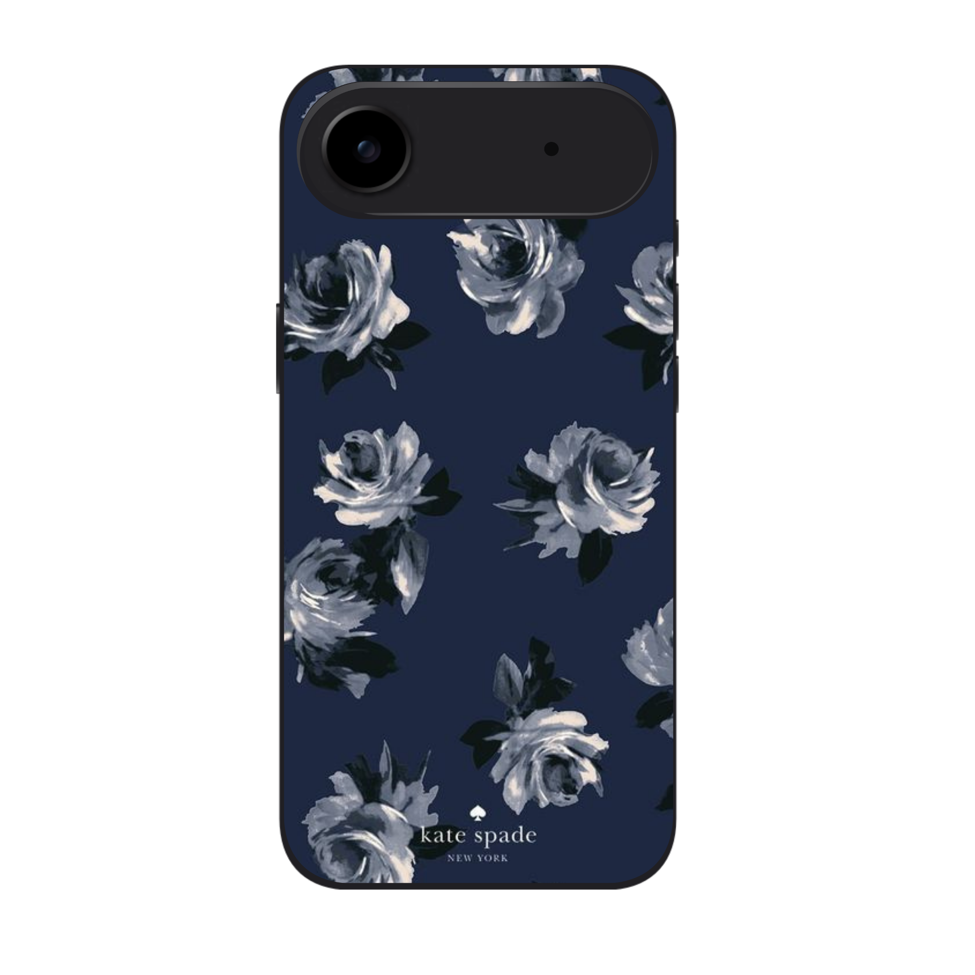 Kate Spade Phone Case For iPhone Samsung Galaxy Pixel - Kate Spade Midnight Roses Pattern