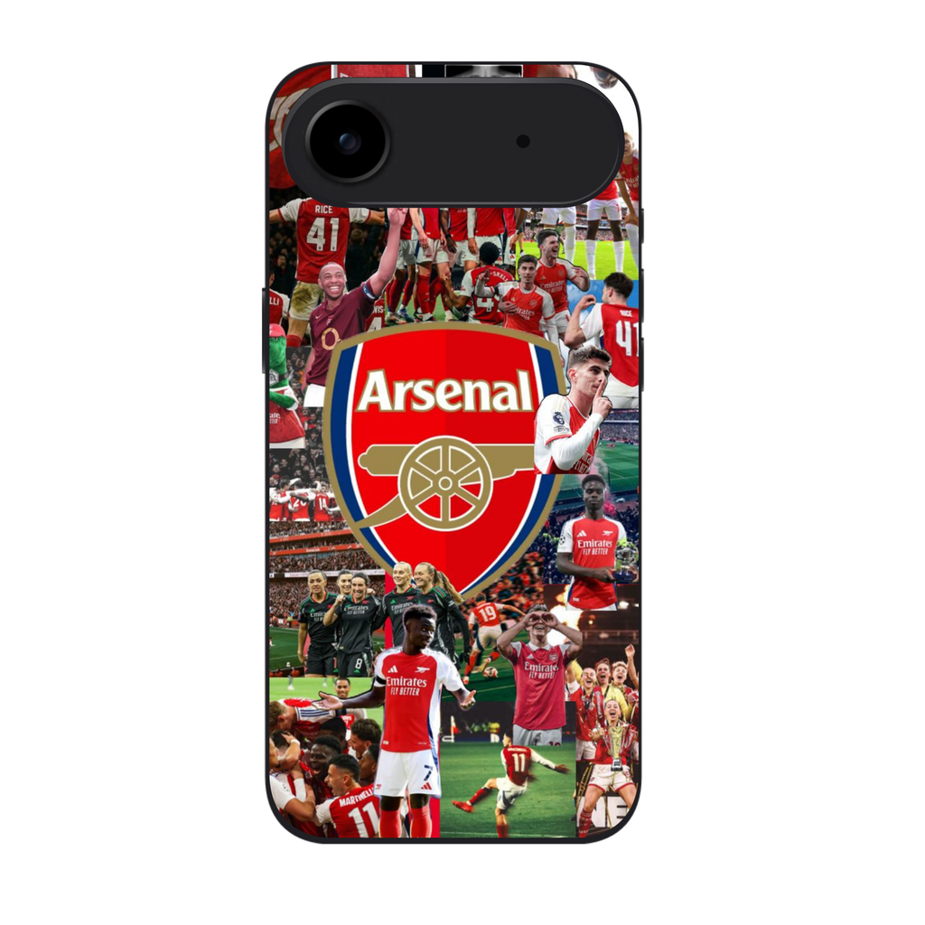 Arsenal FC Phone Case For iPhone Samsung Galaxy Pixel - Arsenal FC Ultimate Collage Poster