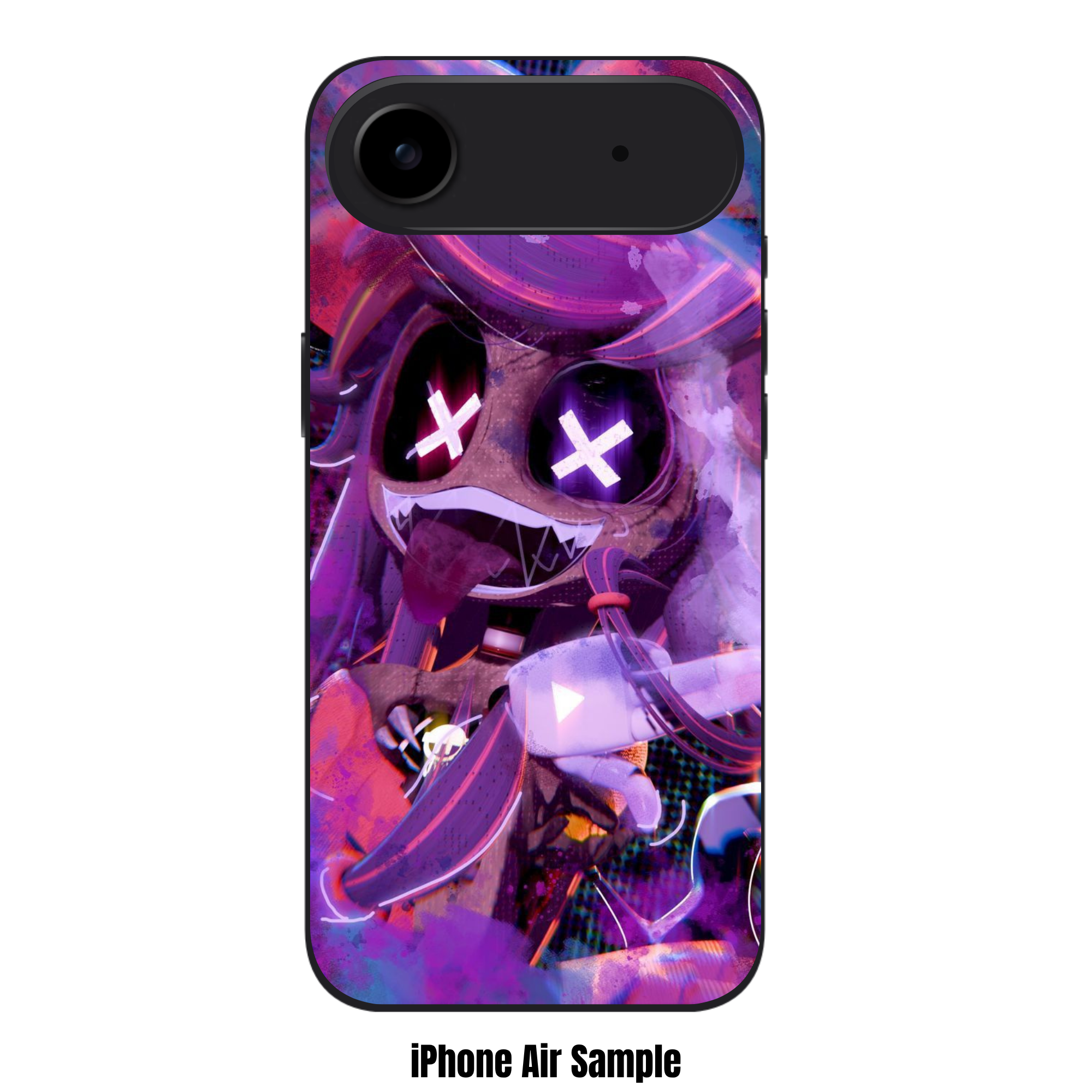 Murder Drones Cyn Phone Case For iPhone Samsung Galaxy Pixel - Cynessa Neon Glitch Art