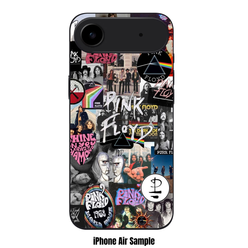 Pink Floyd Phone Case For iPhone Samsung Galaxy Pixel - Pink Floyd Aesthetic Retro Photo Collage Poster
